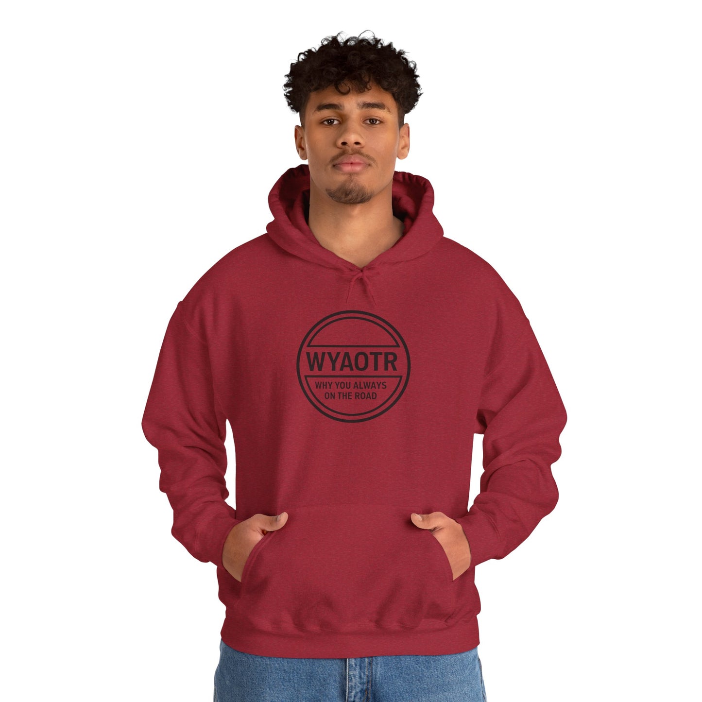 WYAOTR Circle Logo Hoodie  🧥 “Warmth for the road. Identity for the grind.”