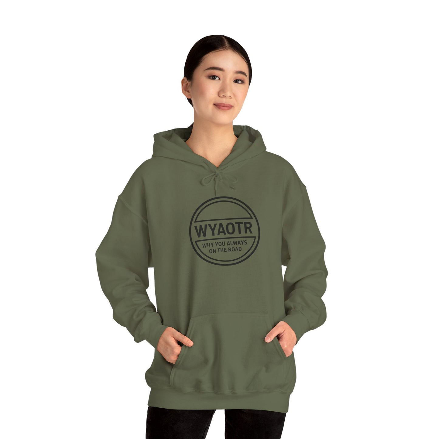 WYAOTR Circle Logo Hoodie  🧥 “Warmth for the road. Identity for the grind.”