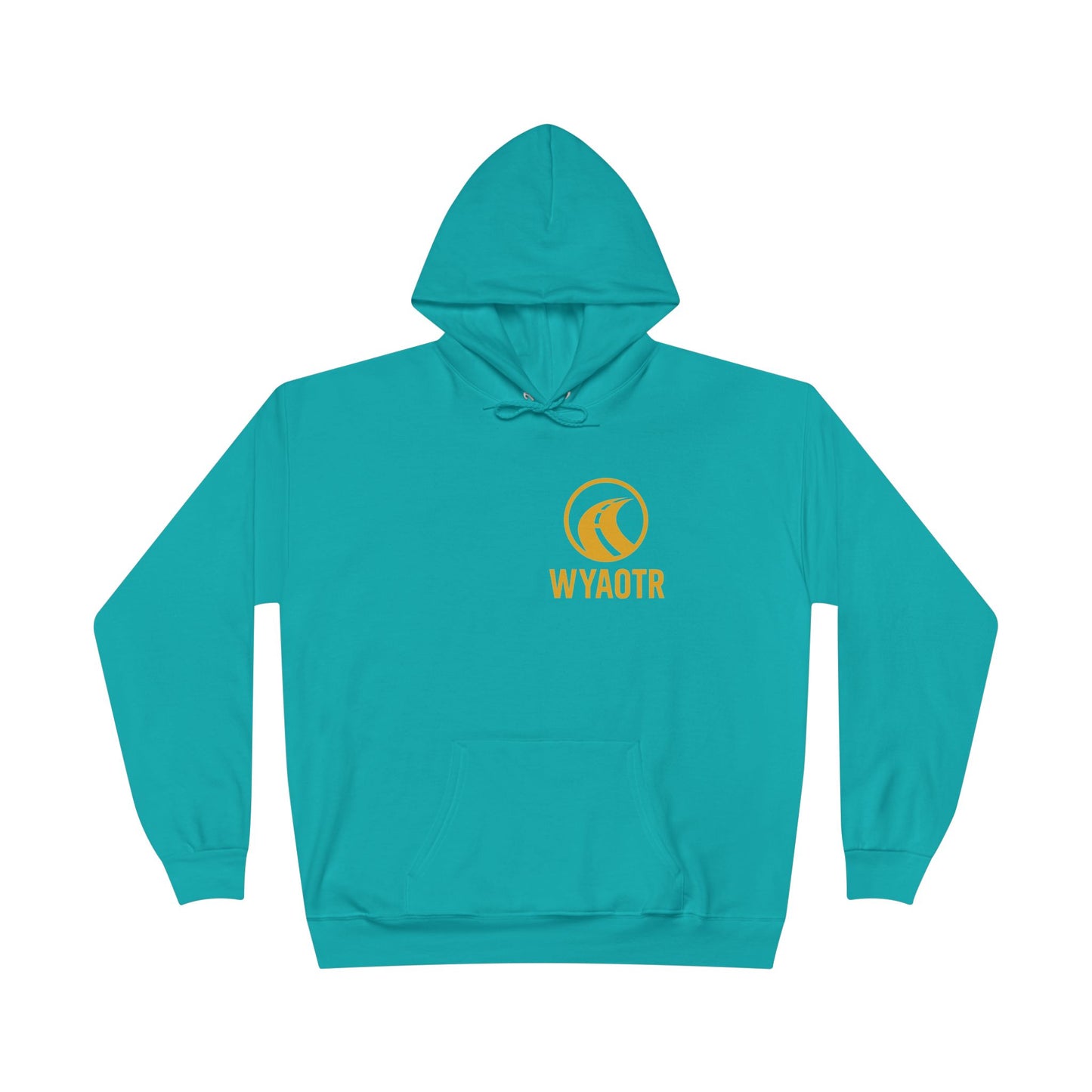 Eco-Friendly Unisex Pullover Hoodie with WYAOTR Design, Casual Sweatshirt, Sustainable Fashion, Gift for Friends, Fall and Winter Wear