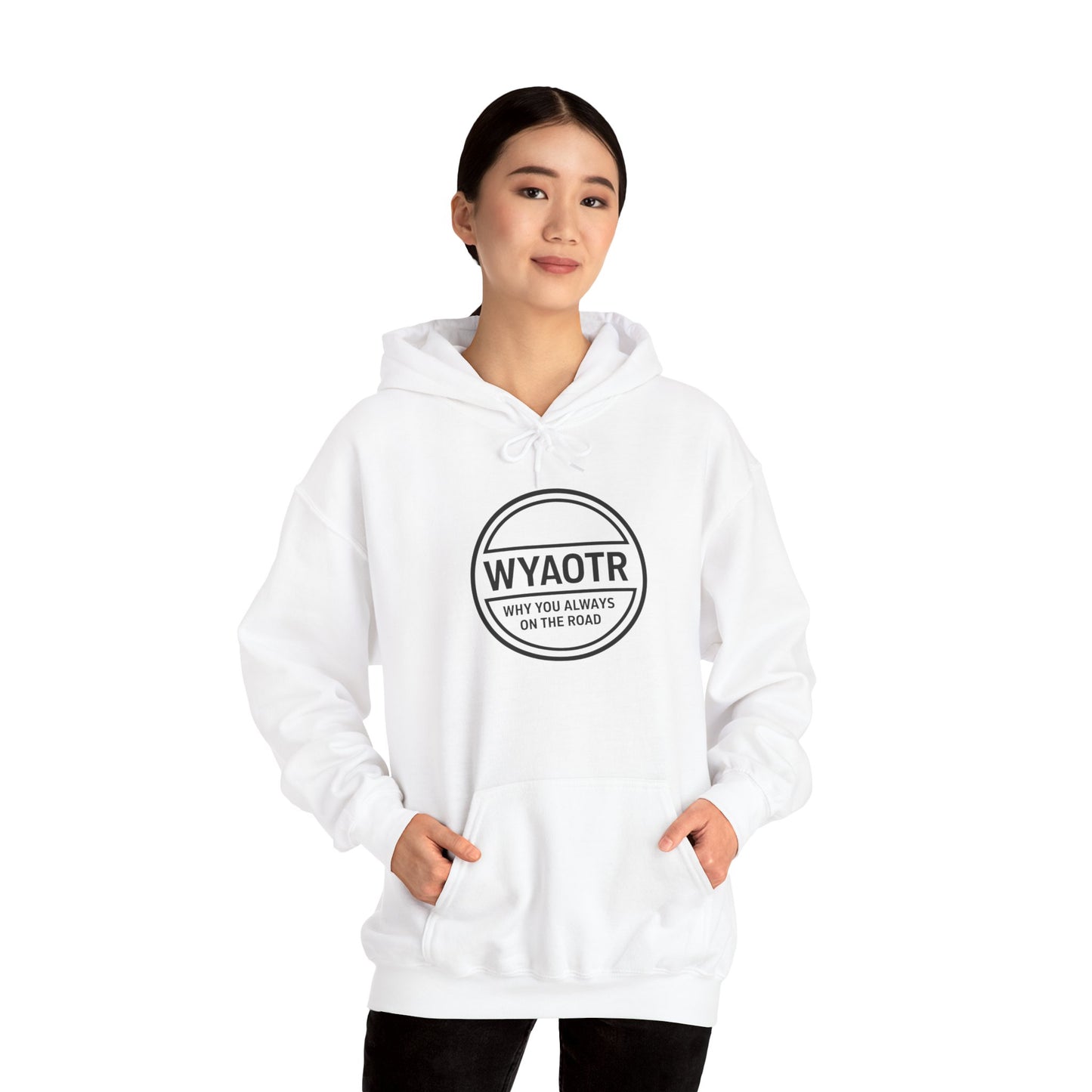 WYAOTR Circle Logo Hoodie  🧥 “Warmth for the road. Identity for the grind.”