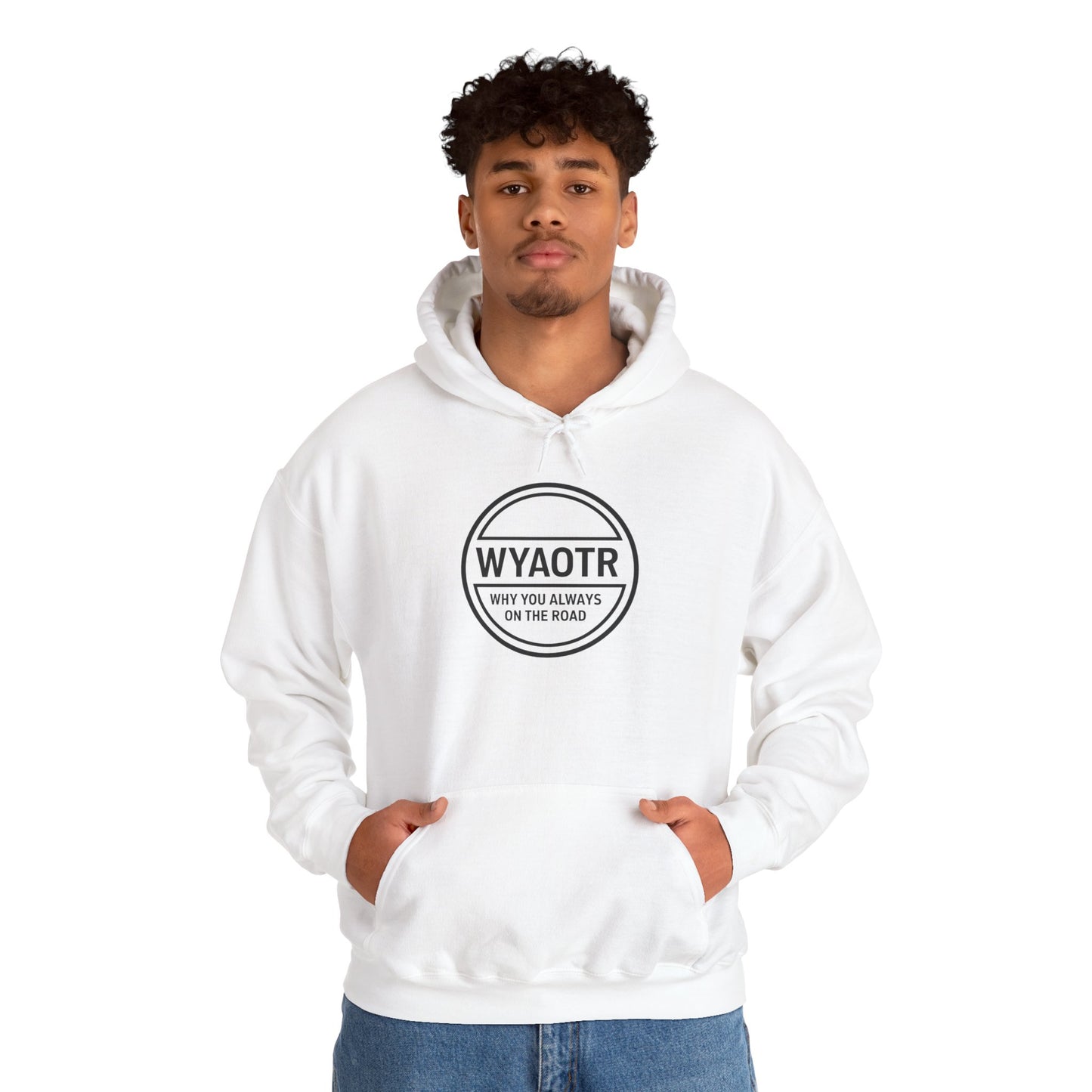 WYAOTR Circle Logo Hoodie  🧥 “Warmth for the road. Identity for the grind.”
