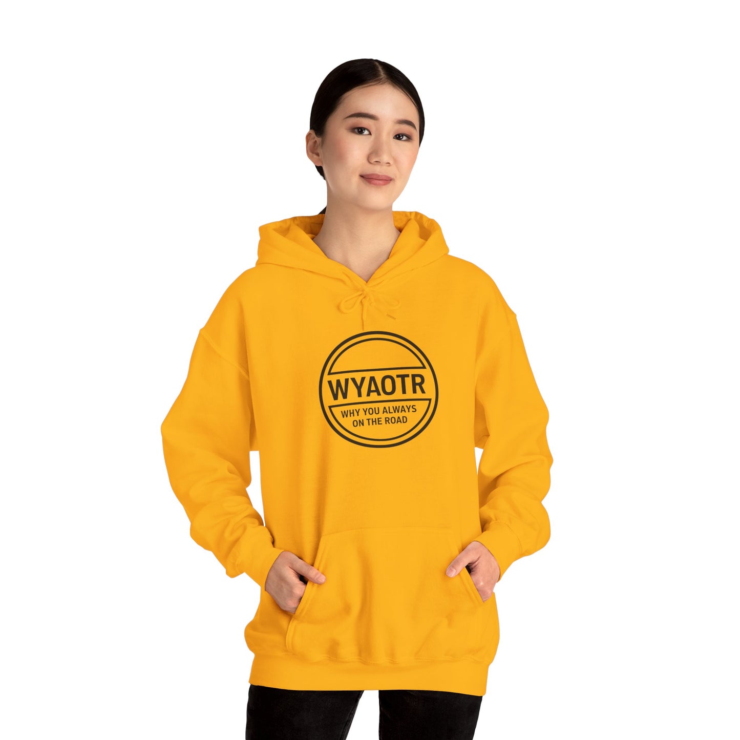 WYAOTR Circle Logo Hoodie  🧥 “Warmth for the road. Identity for the grind.”
