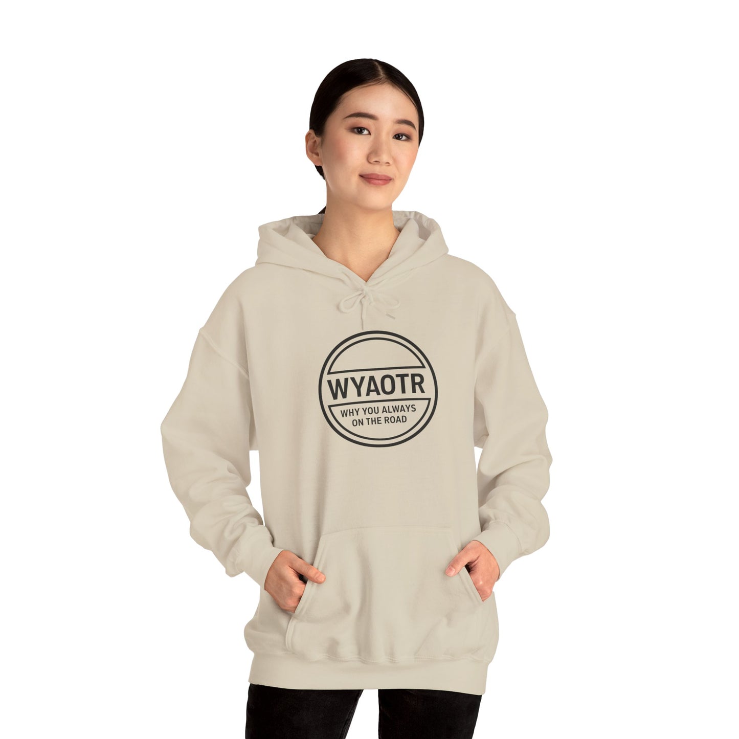 WYAOTR Circle Logo Hoodie  🧥 “Warmth for the road. Identity for the grind.”