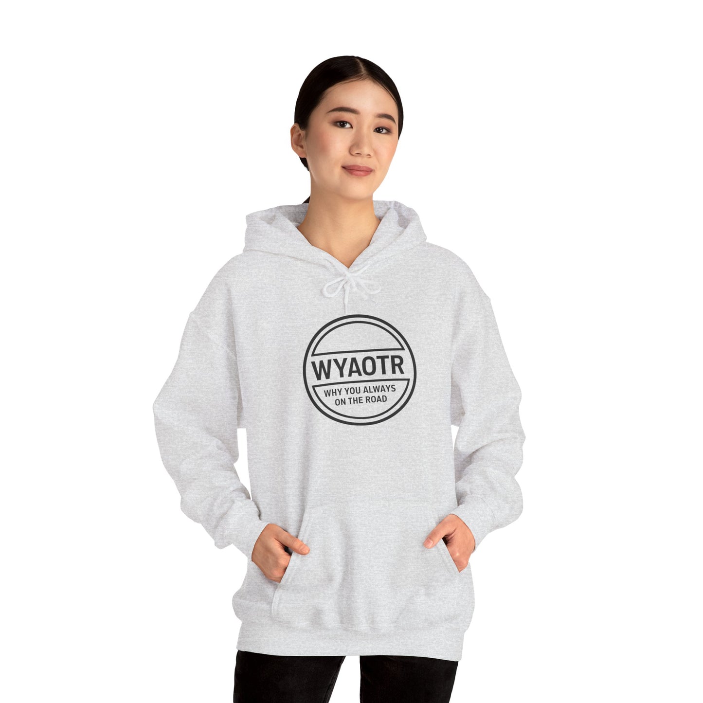 WYAOTR Circle Logo Hoodie  🧥 “Warmth for the road. Identity for the grind.”