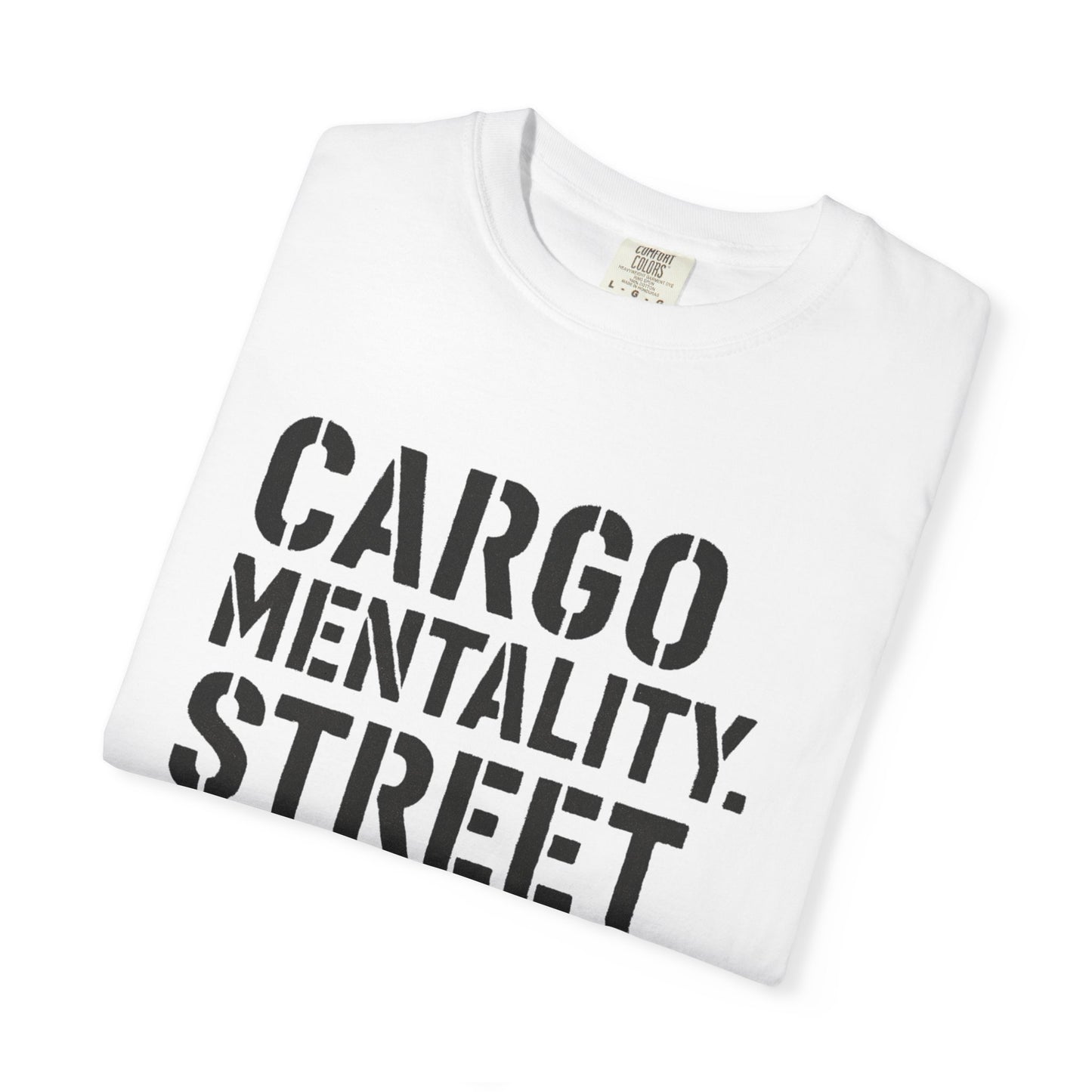Cargo Mentality. Street Formula. Tee – by WYAOTR  💬 “Built different. Thought deeper. Hustled harder.”