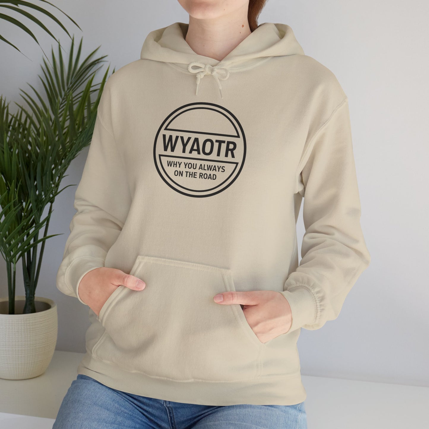 WYAOTR Circle Logo Hoodie  🧥 “Warmth for the road. Identity for the grind.”