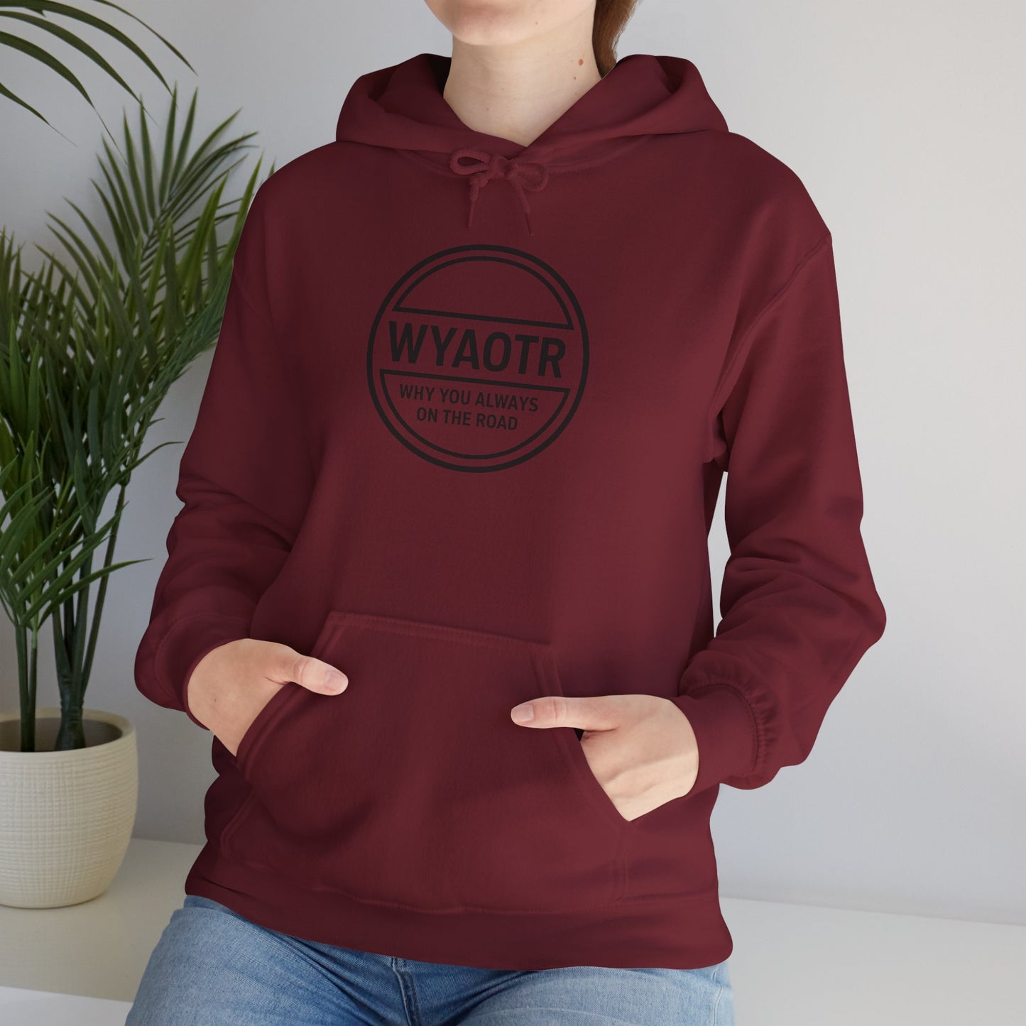 WYAOTR Circle Logo Hoodie  🧥 “Warmth for the road. Identity for the grind.”