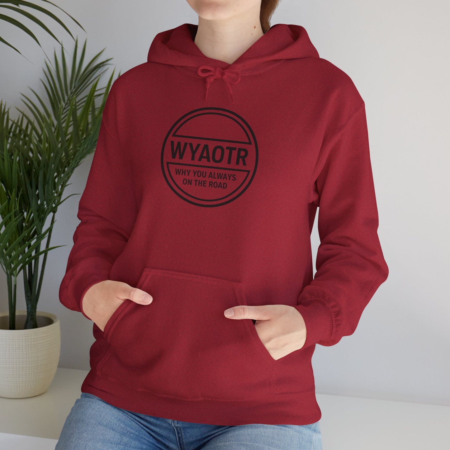 WYAOTR Circle Logo Hoodie  🧥 “Warmth for the road. Identity for the grind.”