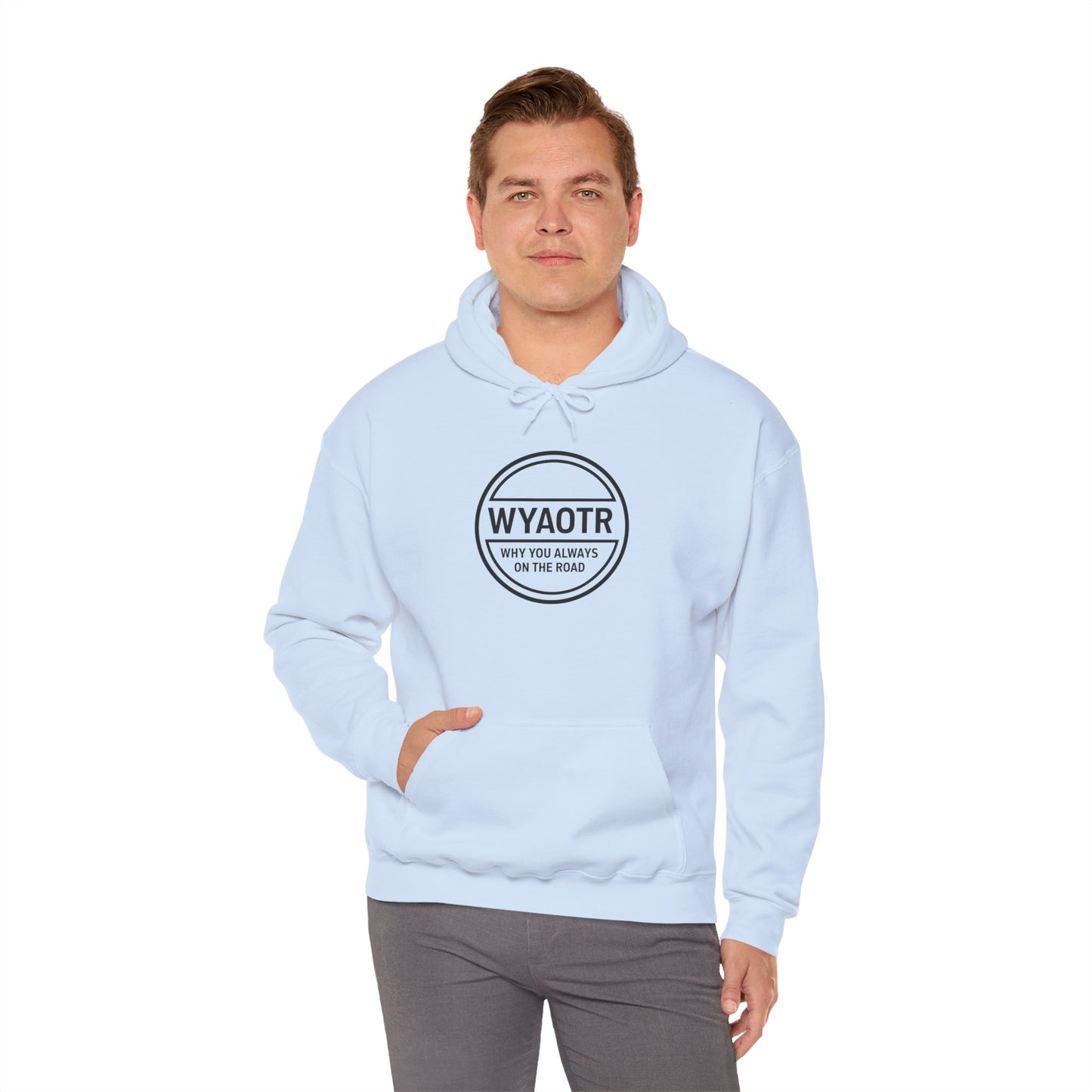 WYAOTR Circle Logo Hoodie  🧥 “Warmth for the road. Identity for the grind.”
