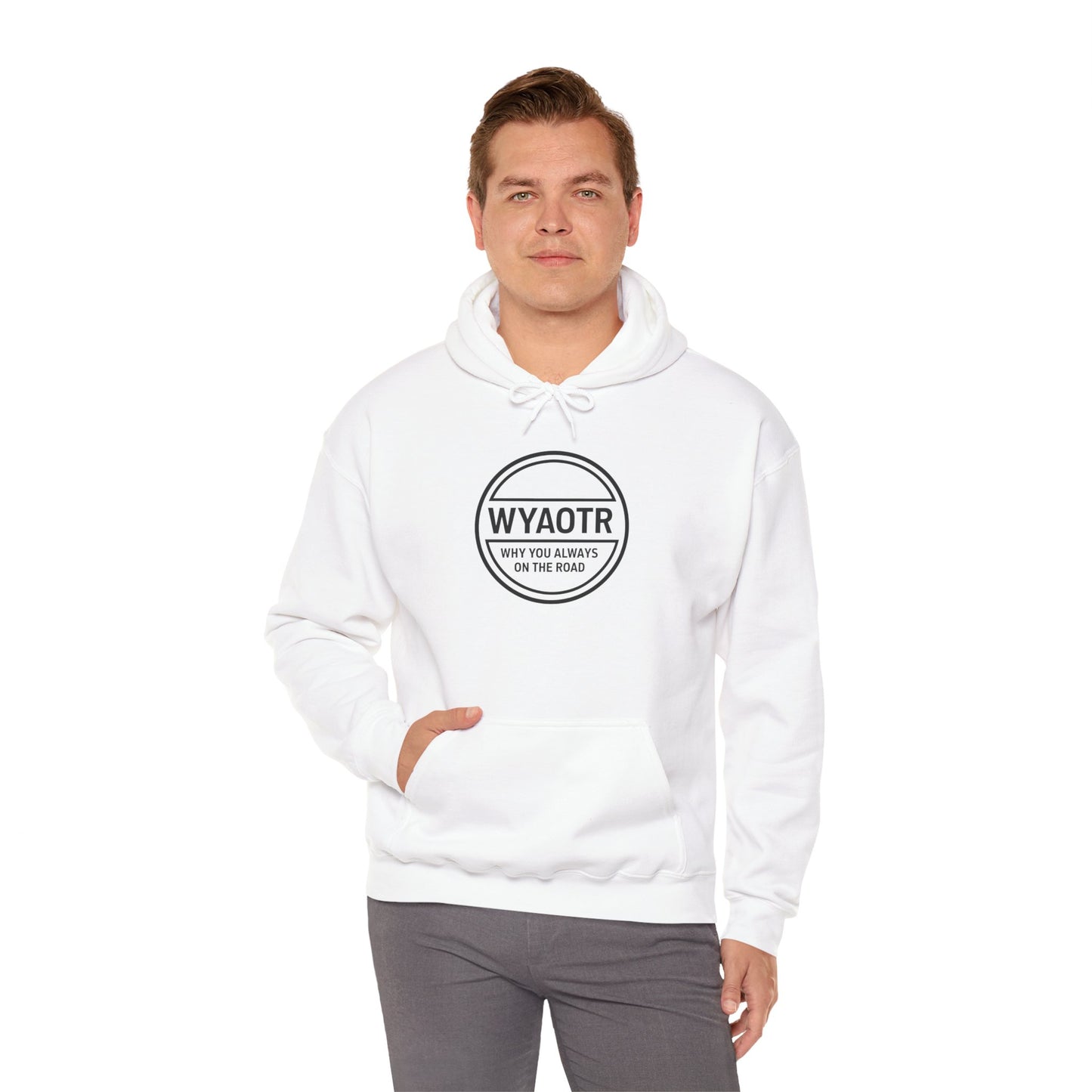 WYAOTR Circle Logo Hoodie  🧥 “Warmth for the road. Identity for the grind.”