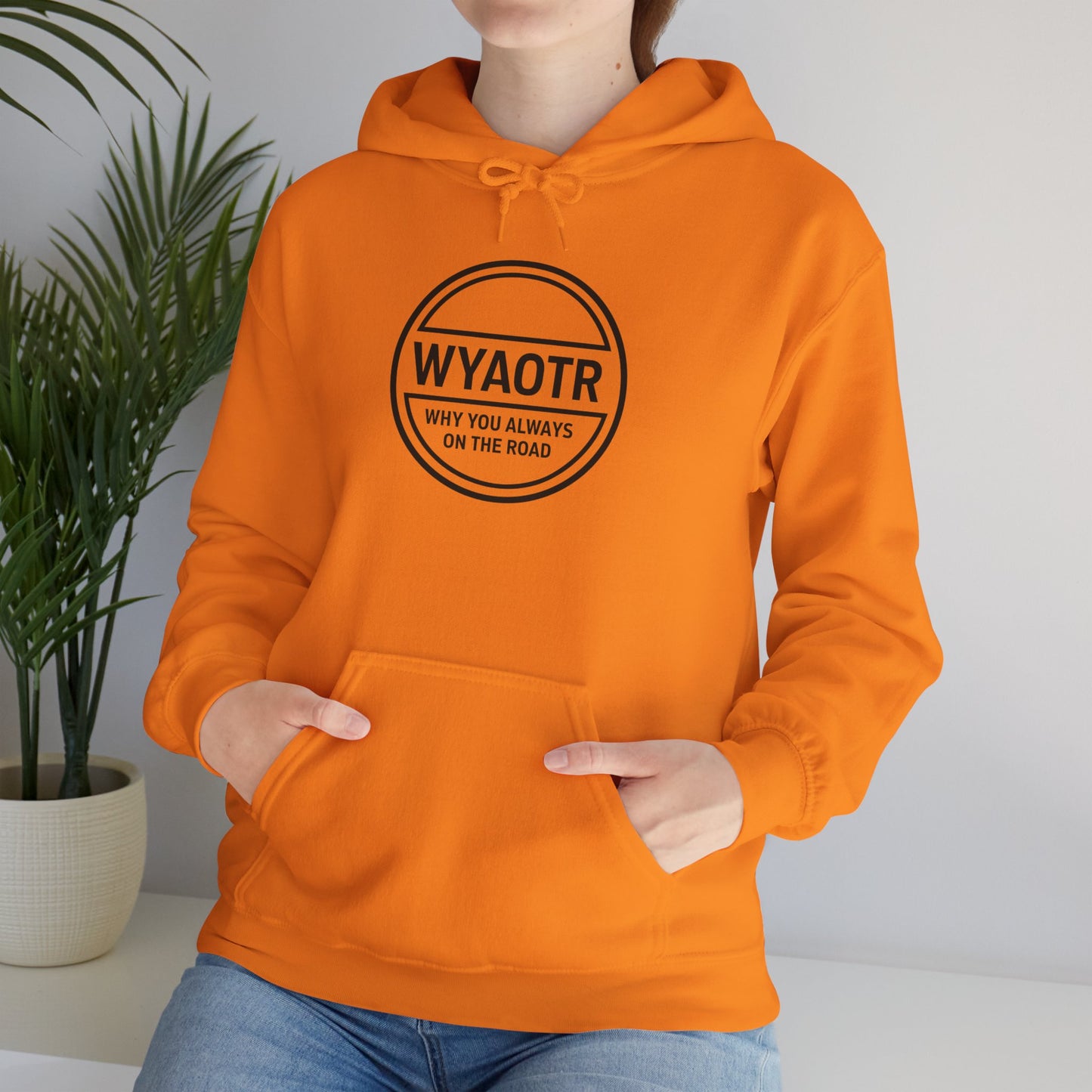 WYAOTR Circle Logo Hoodie  🧥 “Warmth for the road. Identity for the grind.”