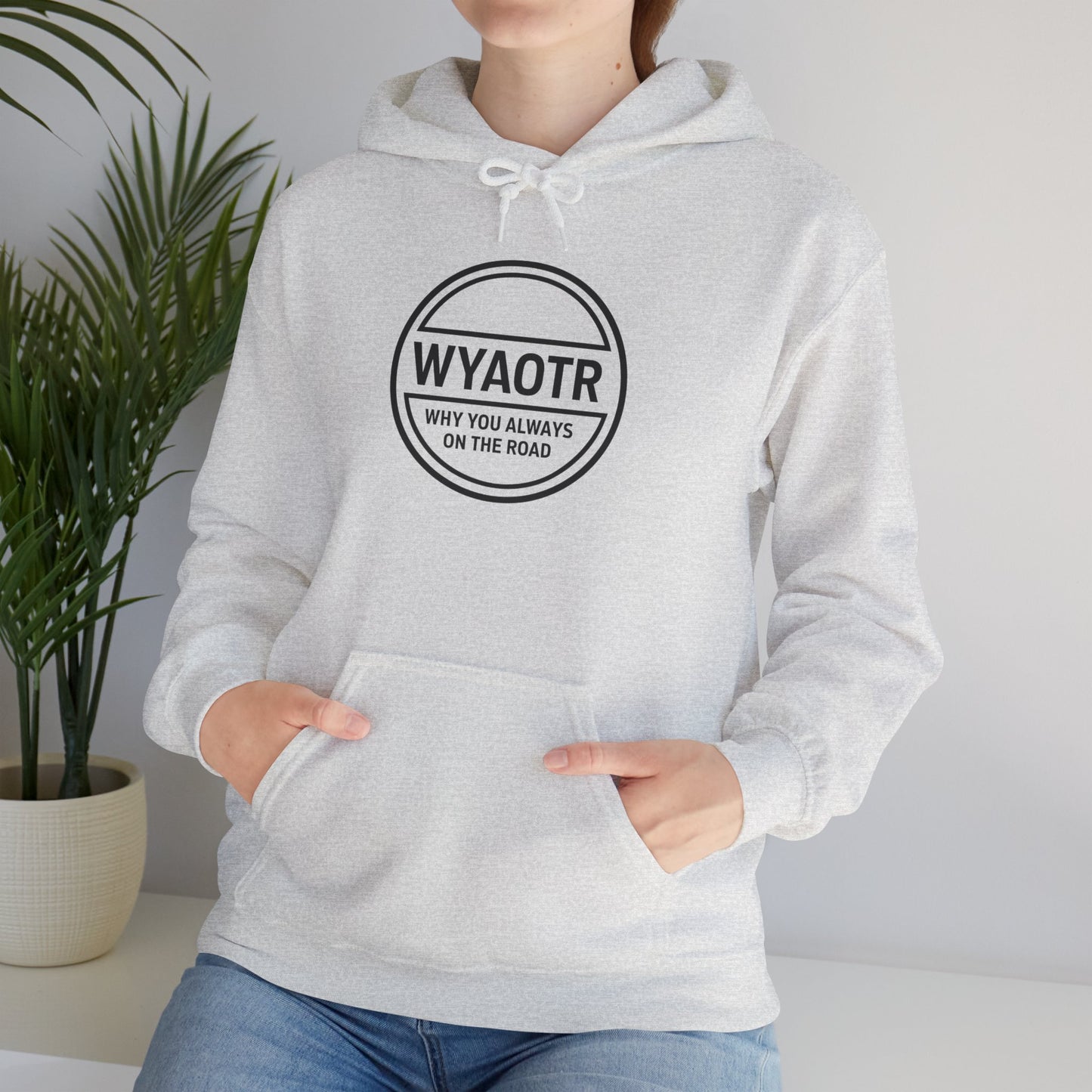 WYAOTR Circle Logo Hoodie  🧥 “Warmth for the road. Identity for the grind.”