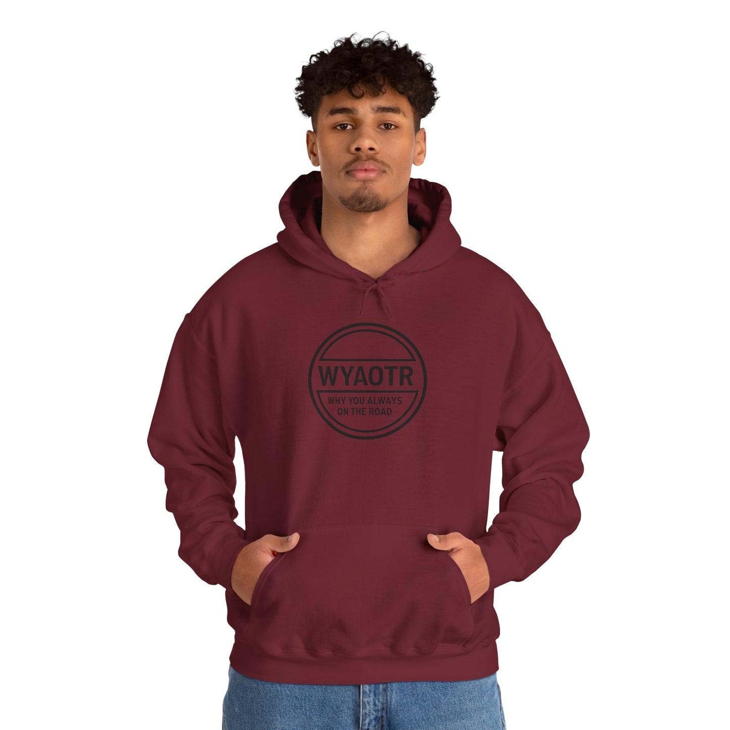 WYAOTR Circle Logo Hoodie  🧥 “Warmth for the road. Identity for the grind.”