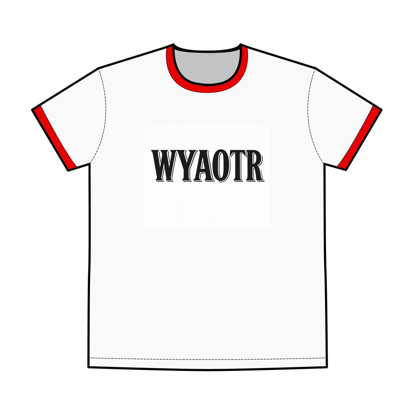 👕 WYAOTR Ringer Tee – Classic Hustle. Collar Coded.