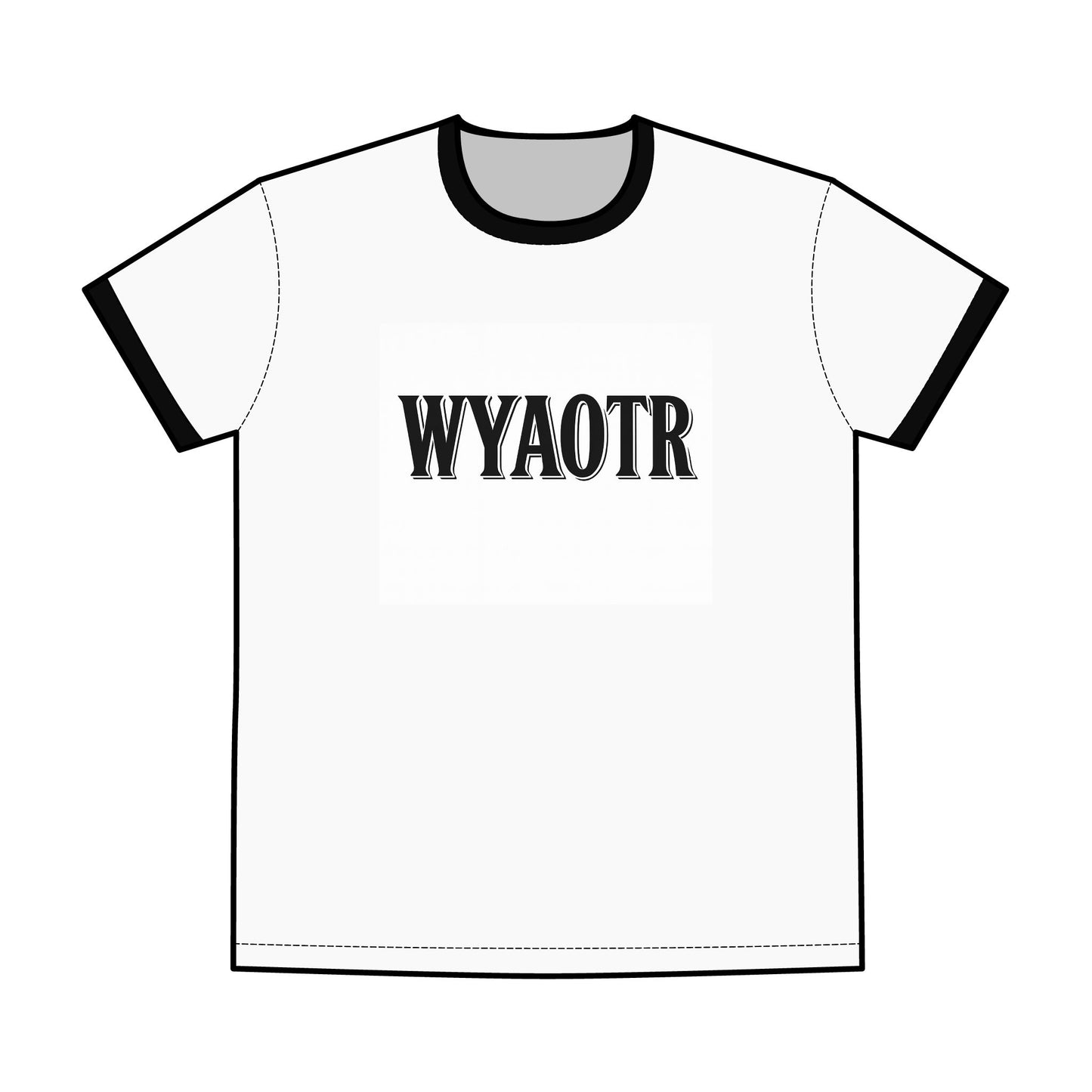 👕 WYAOTR Ringer Tee – Classic Hustle. Collar Coded.