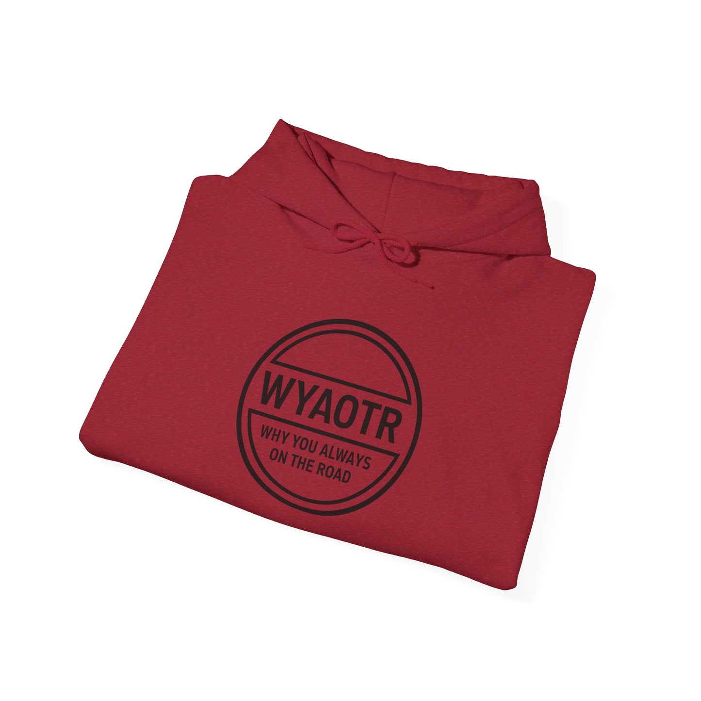WYAOTR Circle Logo Hoodie  🧥 “Warmth for the road. Identity for the grind.”