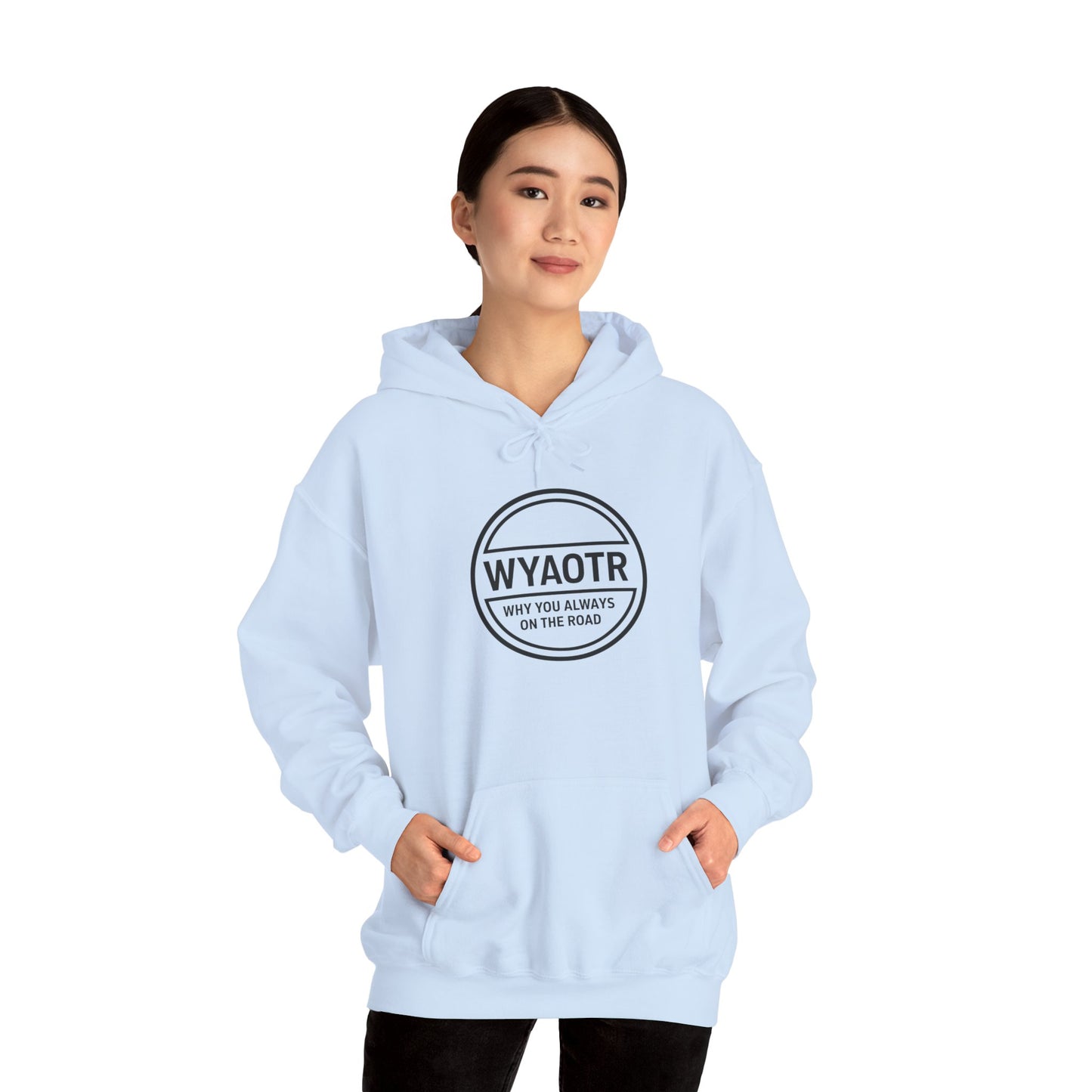 WYAOTR Circle Logo Hoodie  🧥 “Warmth for the road. Identity for the grind.”