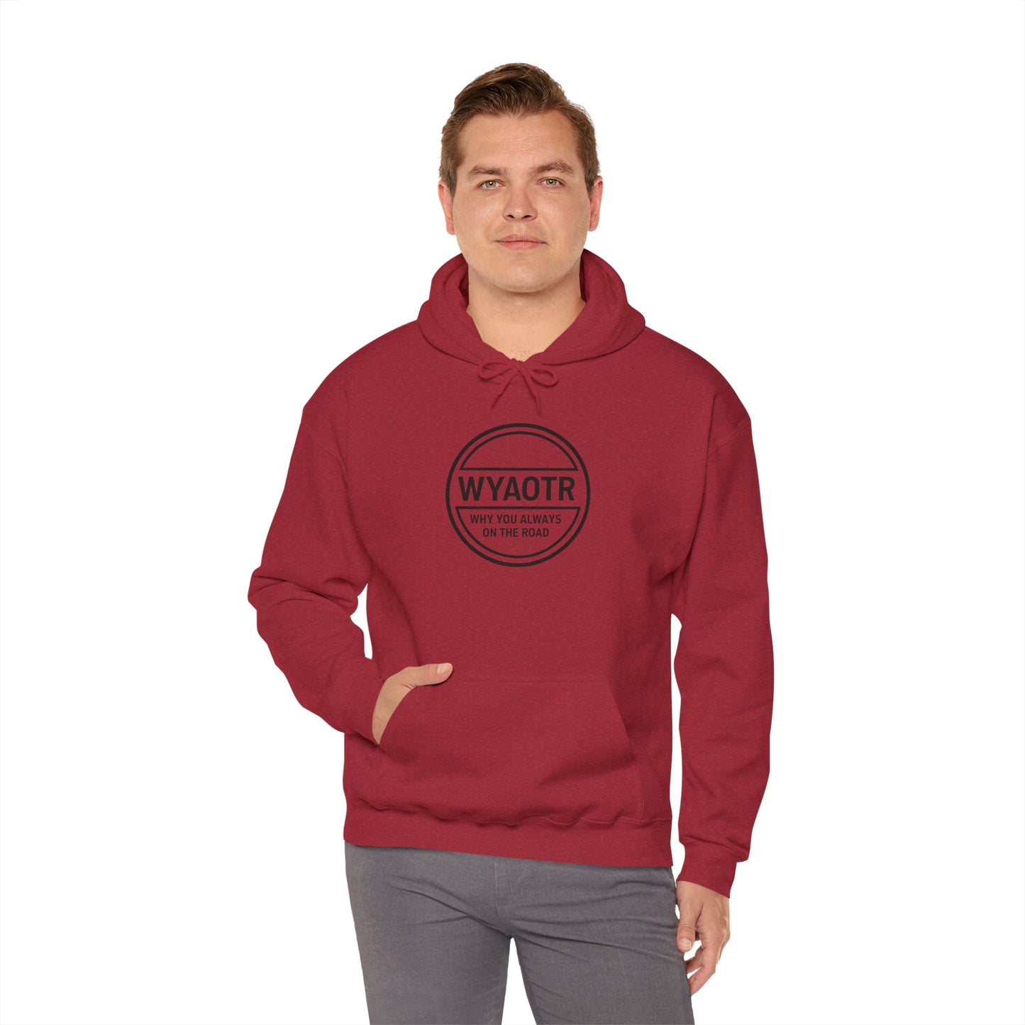 WYAOTR Circle Logo Hoodie  🧥 “Warmth for the road. Identity for the grind.”