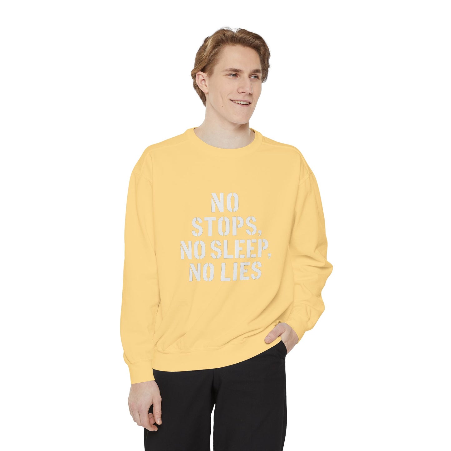 No Stops, No Sleep, No Lies – WYAOTR Crewneck  🗣 “We don’t rest. We don’t fake. We don’t fold.”