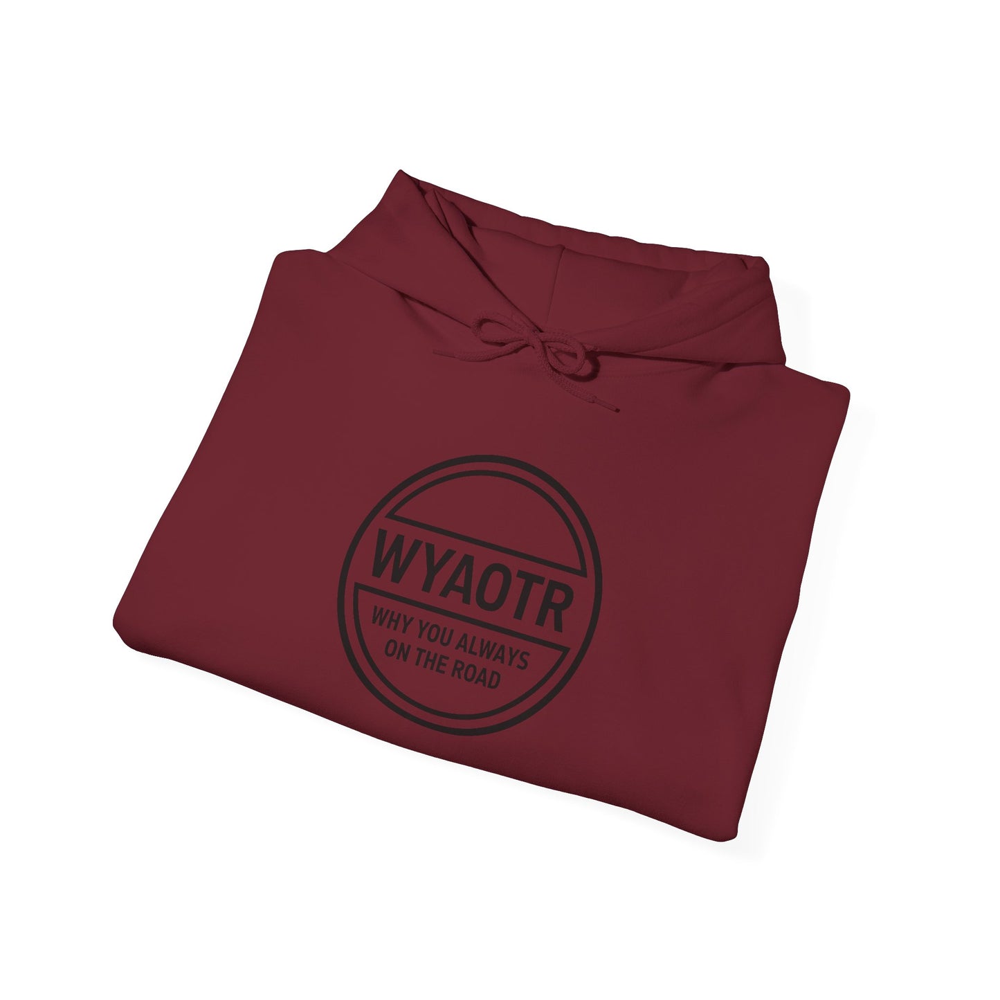 WYAOTR Circle Logo Hoodie  🧥 “Warmth for the road. Identity for the grind.”