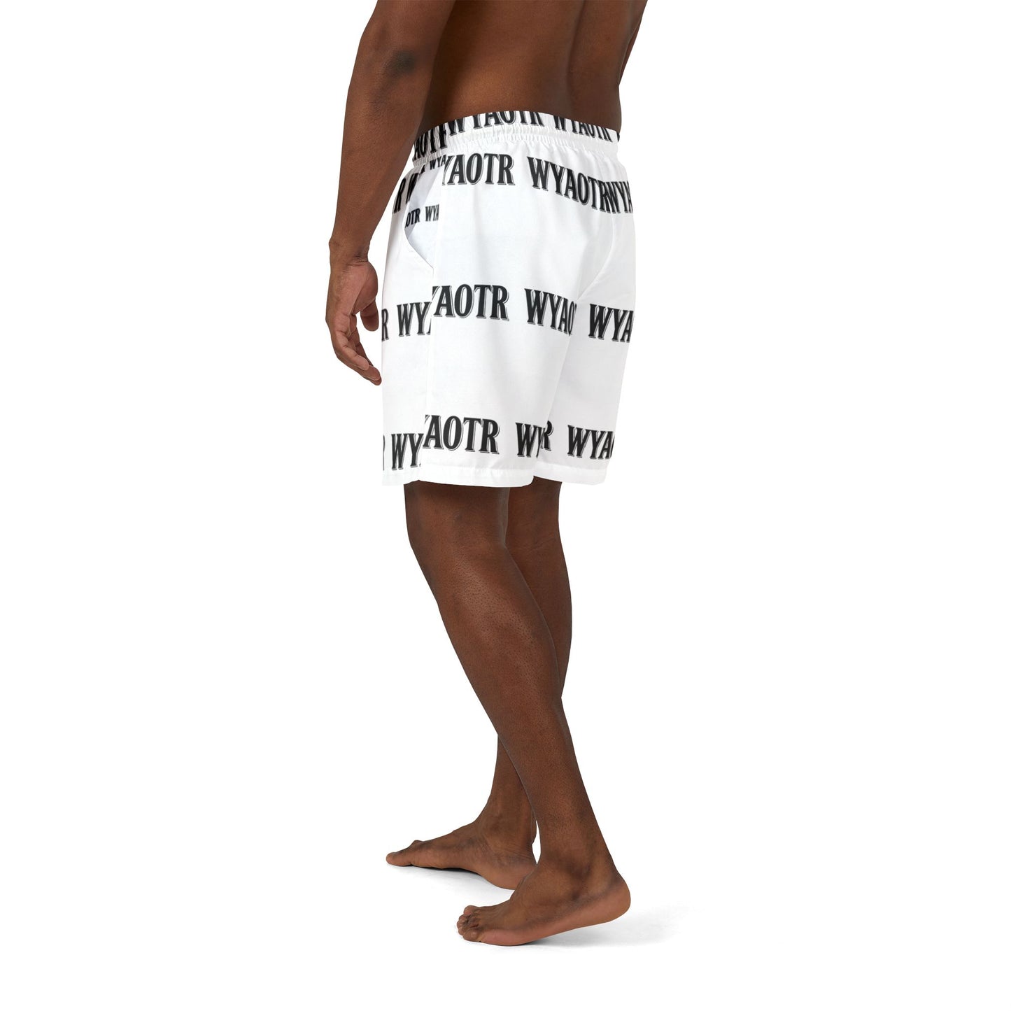 WYAOTR Unisex Swim Shorts (AOP)  “For the drips between the hauls.”
