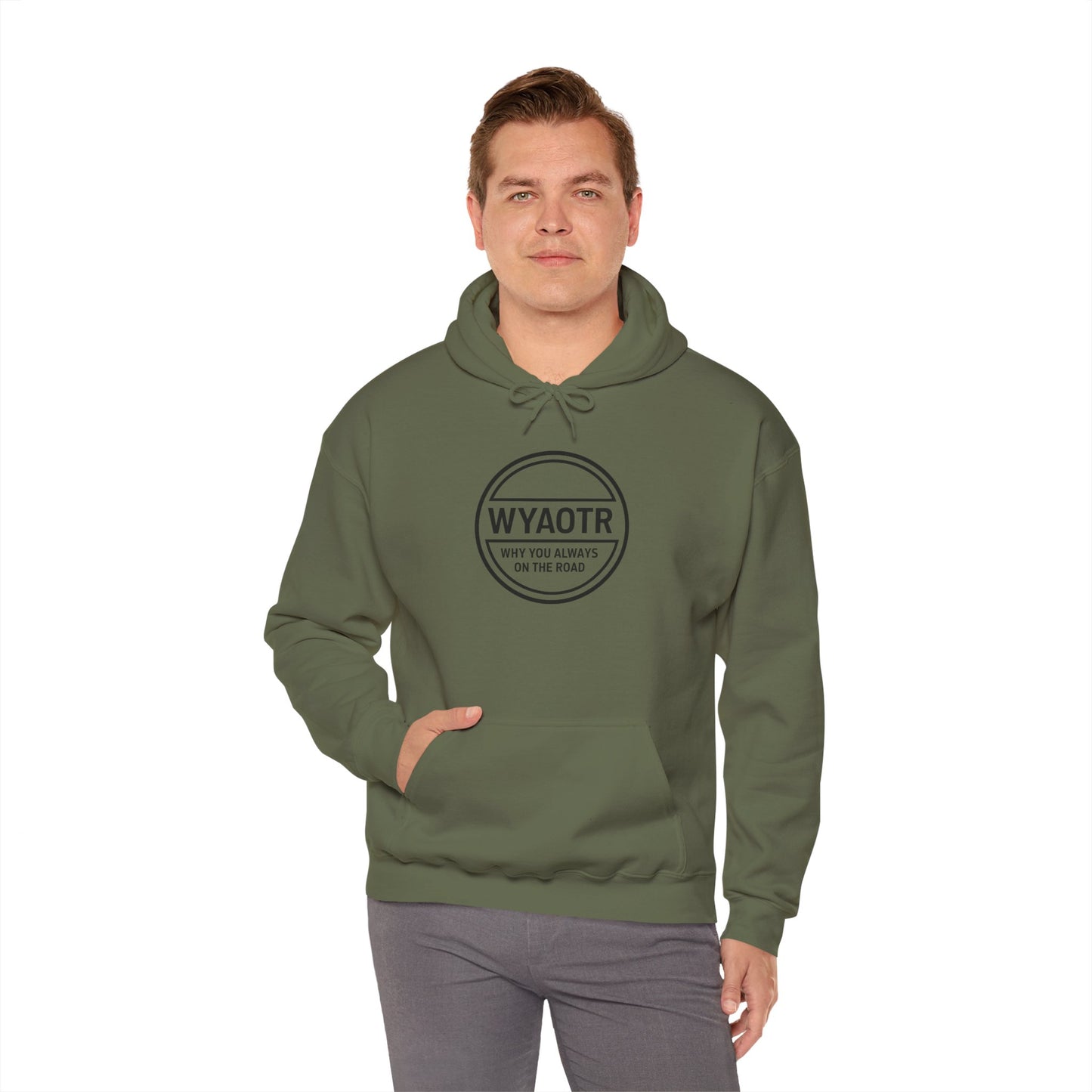 WYAOTR Circle Logo Hoodie  🧥 “Warmth for the road. Identity for the grind.”
