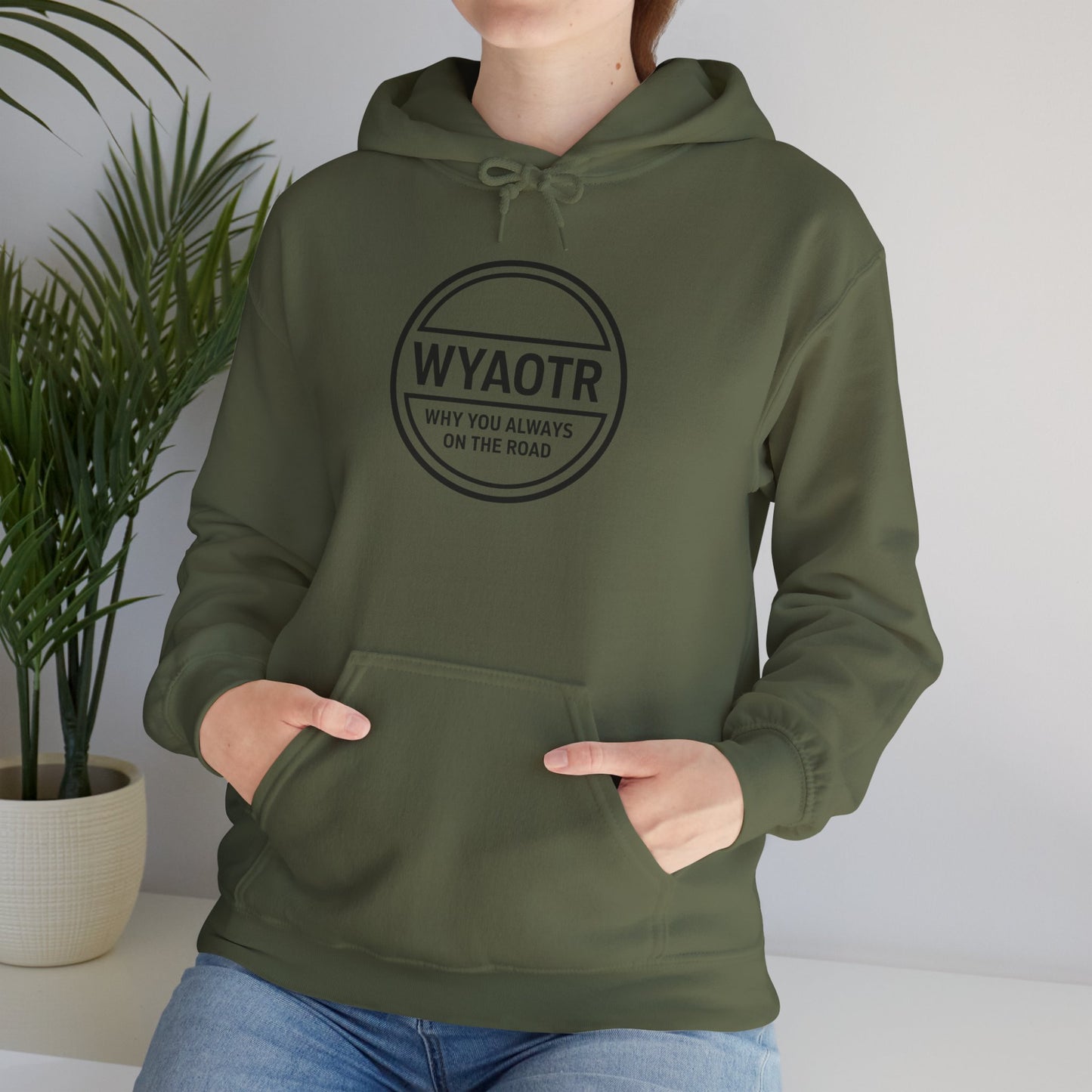 WYAOTR Circle Logo Hoodie  🧥 “Warmth for the road. Identity for the grind.”