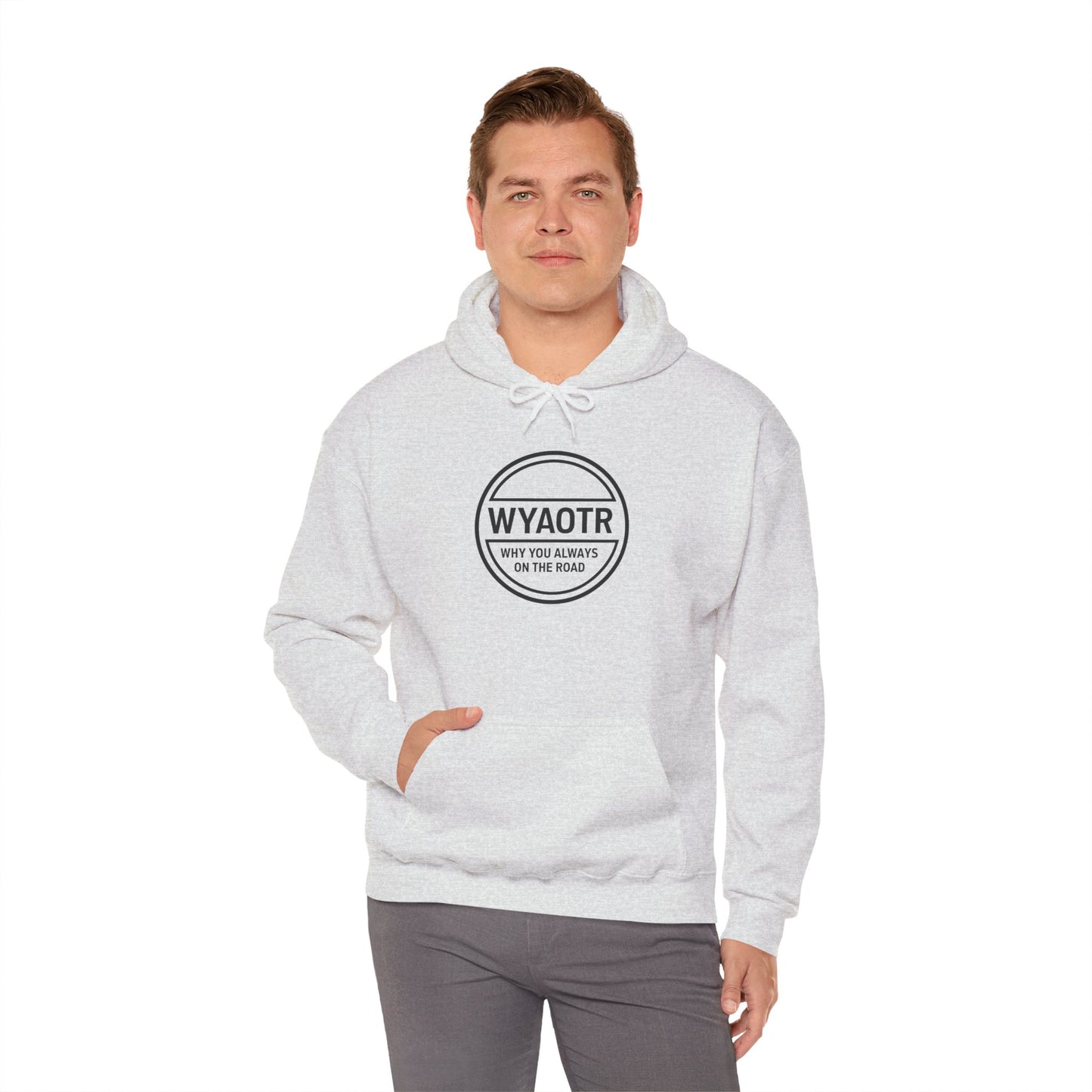 WYAOTR Circle Logo Hoodie  🧥 “Warmth for the road. Identity for the grind.”