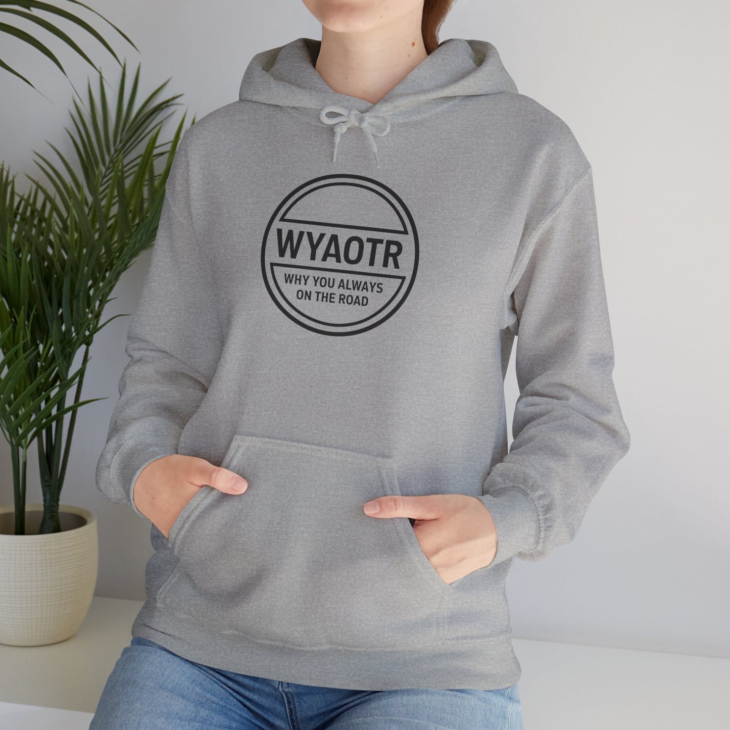WYAOTR Circle Logo Hoodie  🧥 “Warmth for the road. Identity for the grind.”