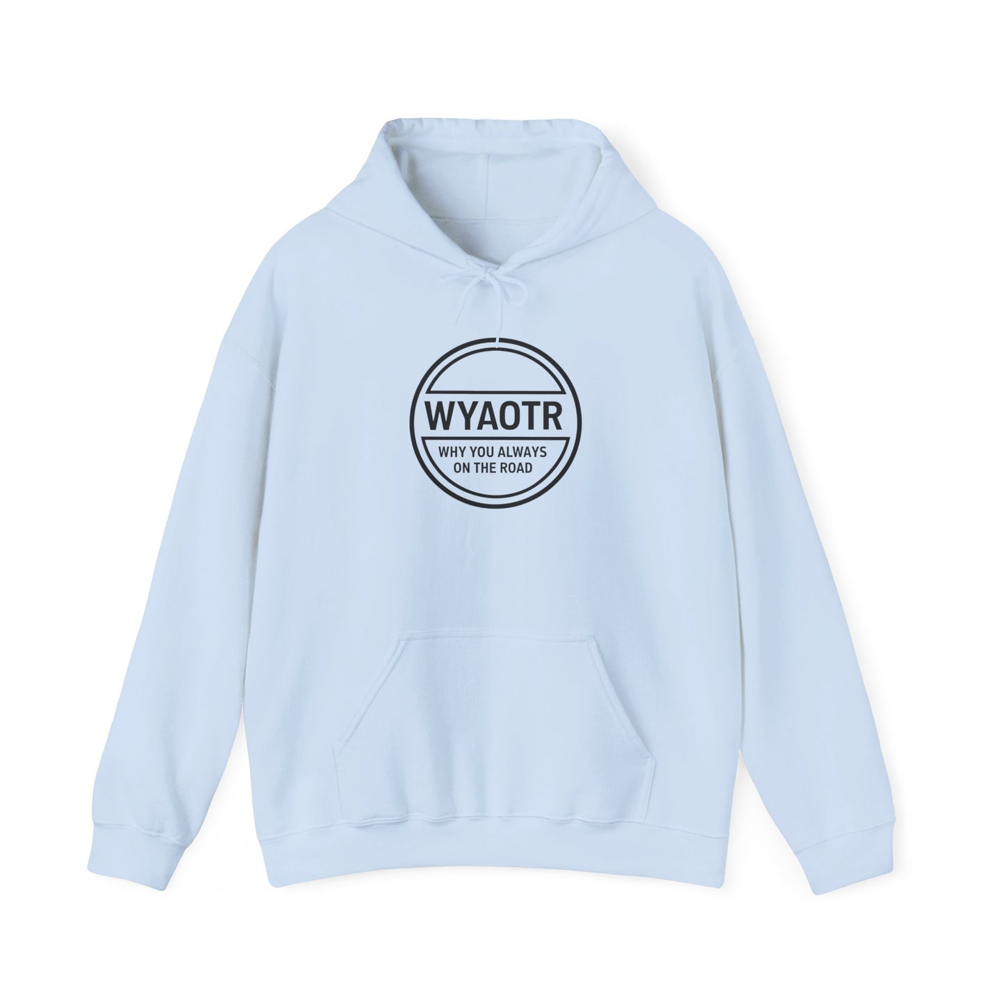 WYAOTR Circle Logo Hoodie  🧥 “Warmth for the road. Identity for the grind.”