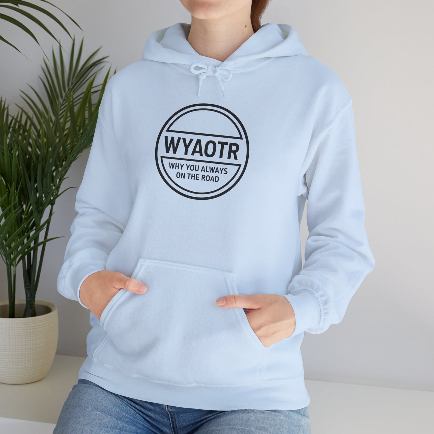 WYAOTR Circle Logo Hoodie  🧥 “Warmth for the road. Identity for the grind.”