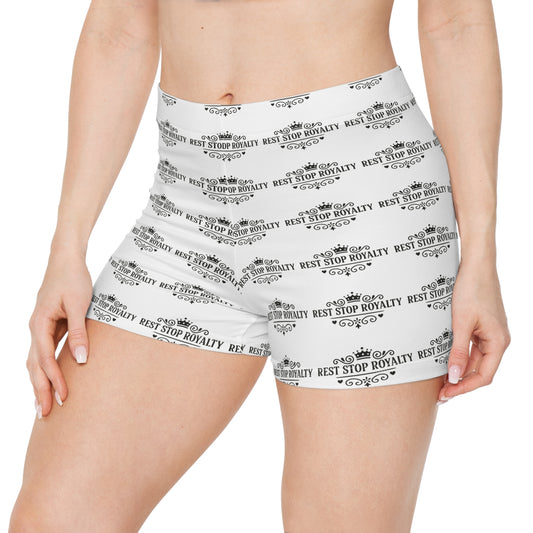 Royalty Themed Women's Shorts, Cute Summer Loungewear, Rest Stop Royalty Comfortable Bottoms, Trendy Vacation Attire, Gift for Her