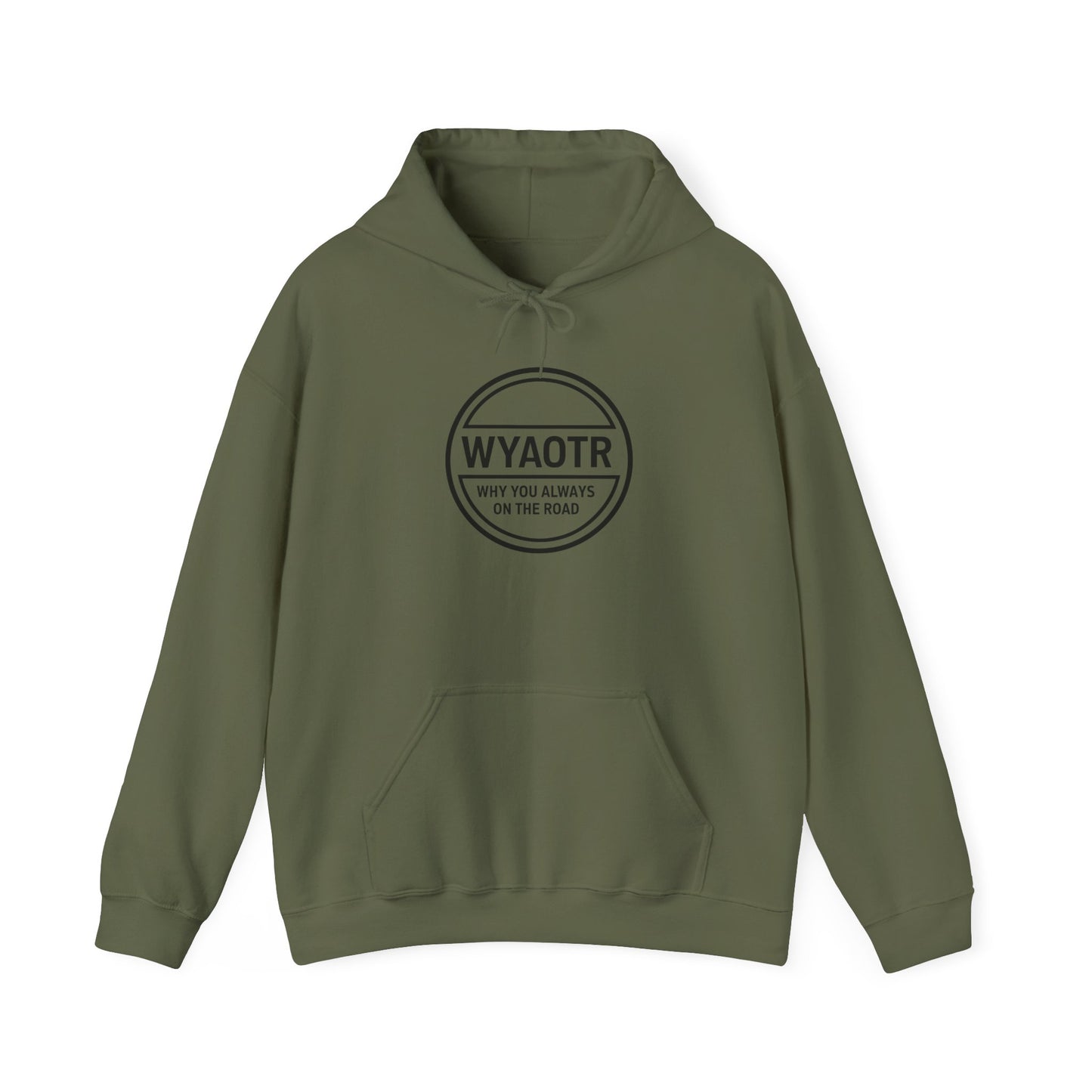 WYAOTR Circle Logo Hoodie  🧥 “Warmth for the road. Identity for the grind.”