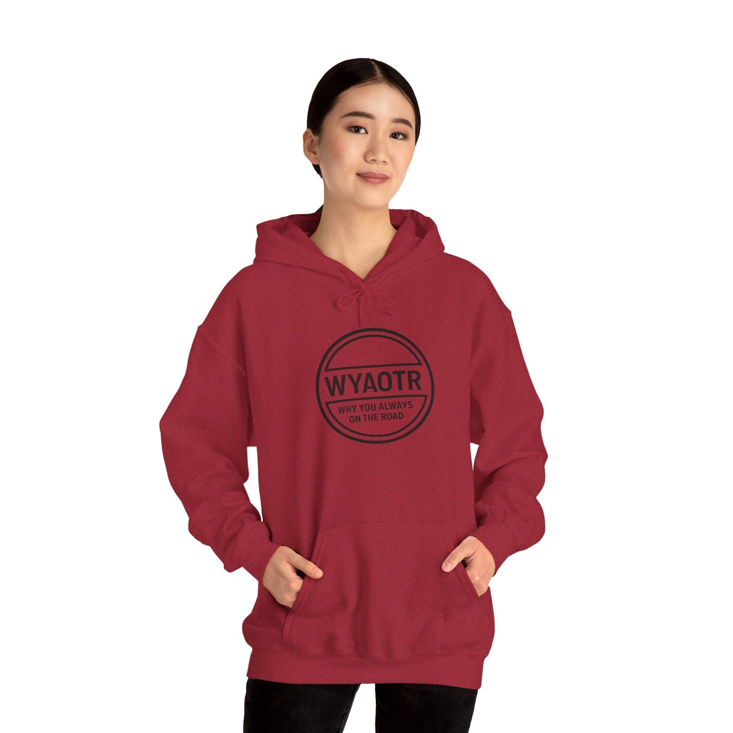 WYAOTR Circle Logo Hoodie  🧥 “Warmth for the road. Identity for the grind.”