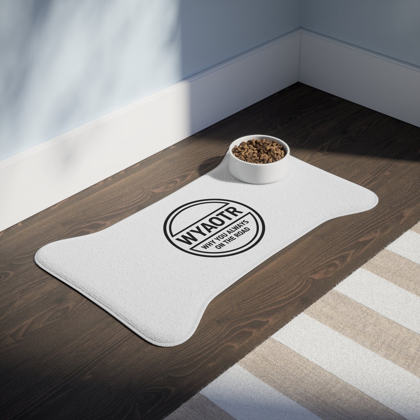 🦴 WYAOTR Pet Feeding Mat