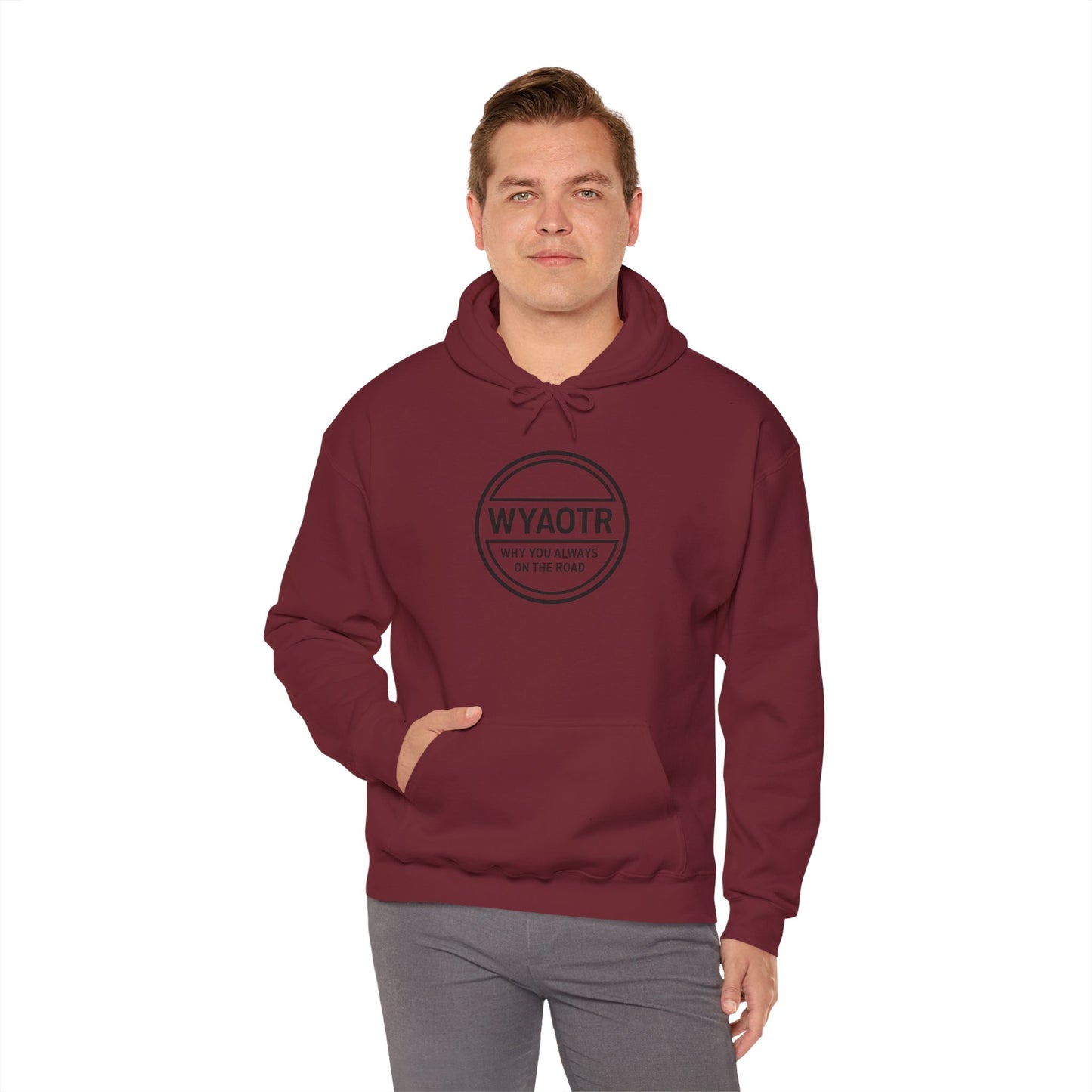 WYAOTR Circle Logo Hoodie  🧥 “Warmth for the road. Identity for the grind.”