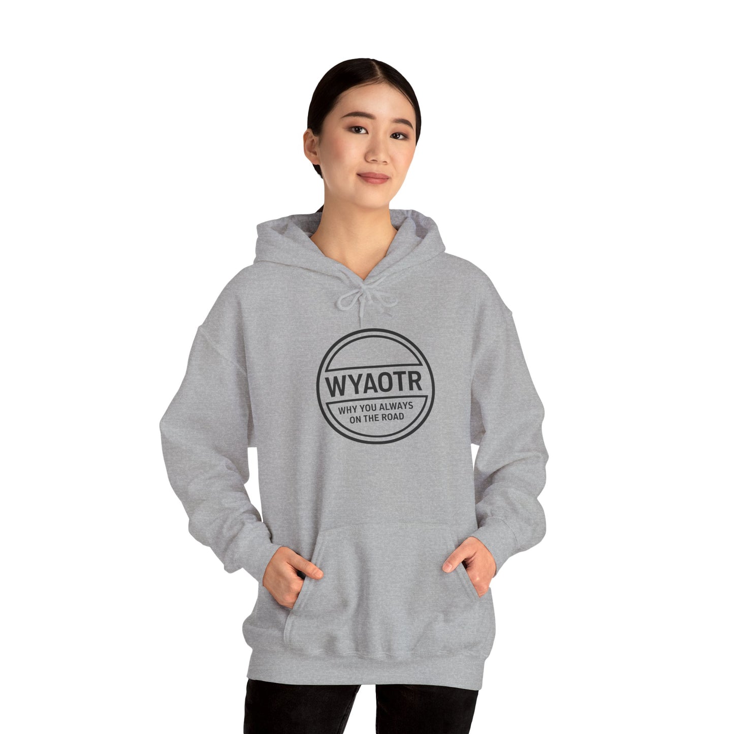 WYAOTR Circle Logo Hoodie  🧥 “Warmth for the road. Identity for the grind.”