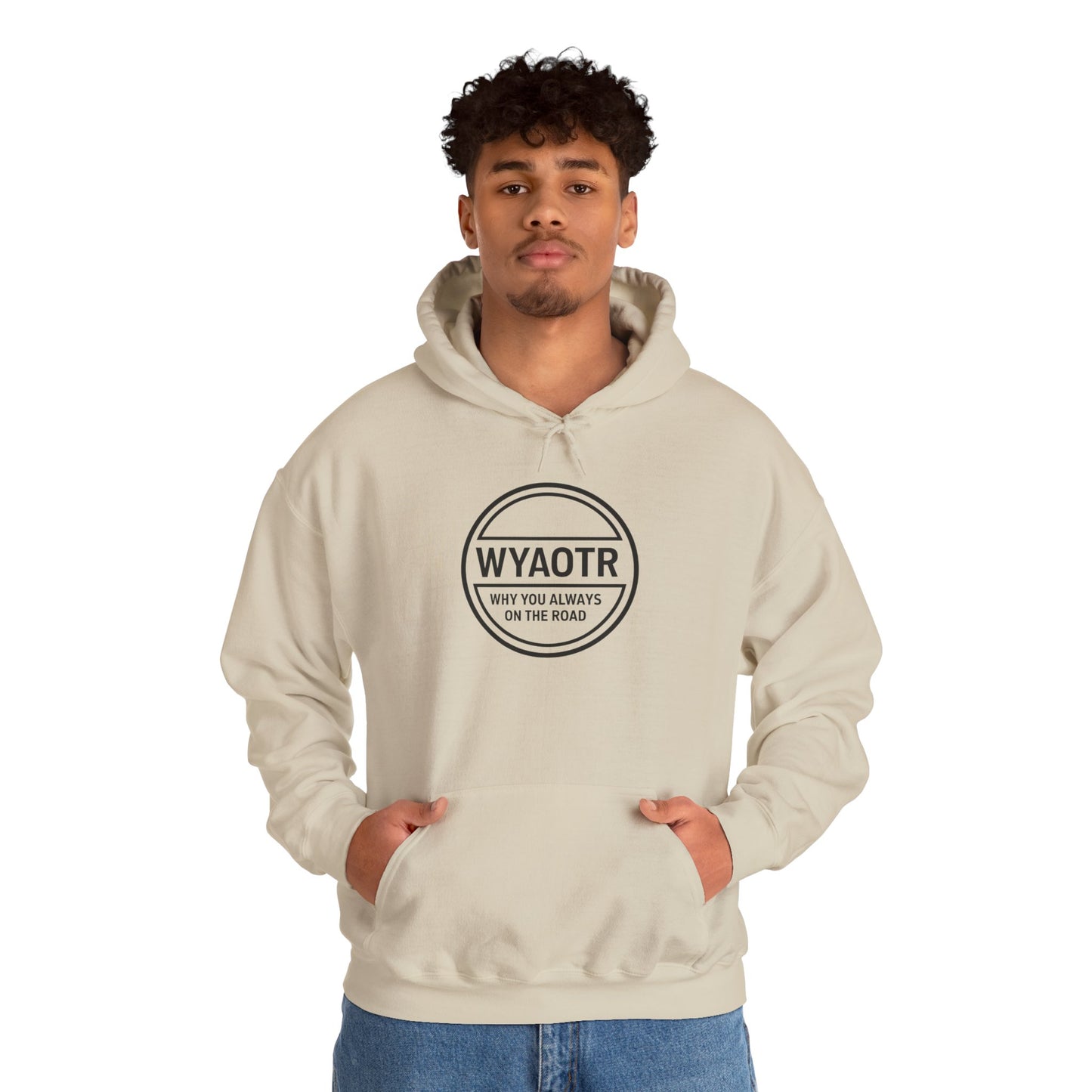 WYAOTR Circle Logo Hoodie  🧥 “Warmth for the road. Identity for the grind.”