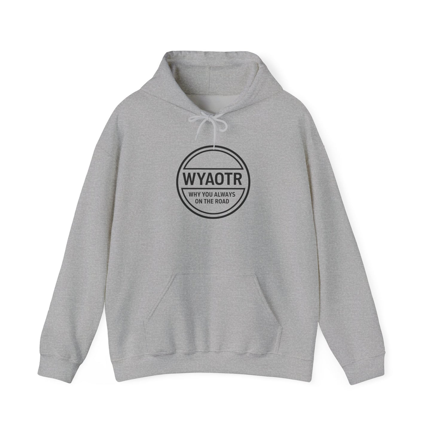 WYAOTR Circle Logo Hoodie  🧥 “Warmth for the road. Identity for the grind.”
