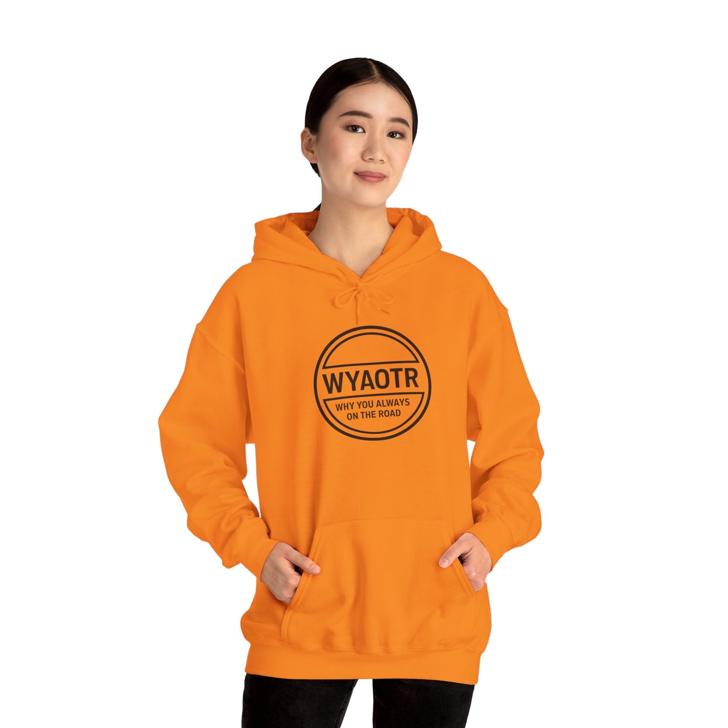 WYAOTR Circle Logo Hoodie  🧥 “Warmth for the road. Identity for the grind.”