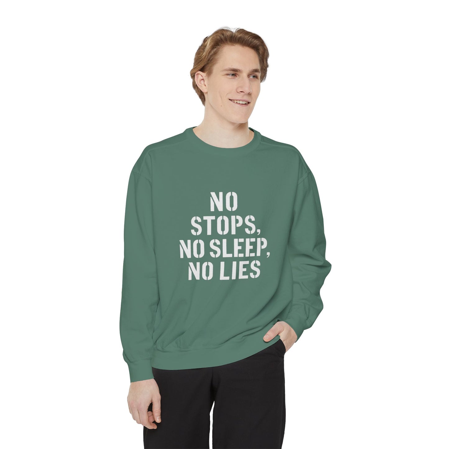 No Stops, No Sleep, No Lies – WYAOTR Crewneck  🗣 “We don’t rest. We don’t fake. We don’t fold.”