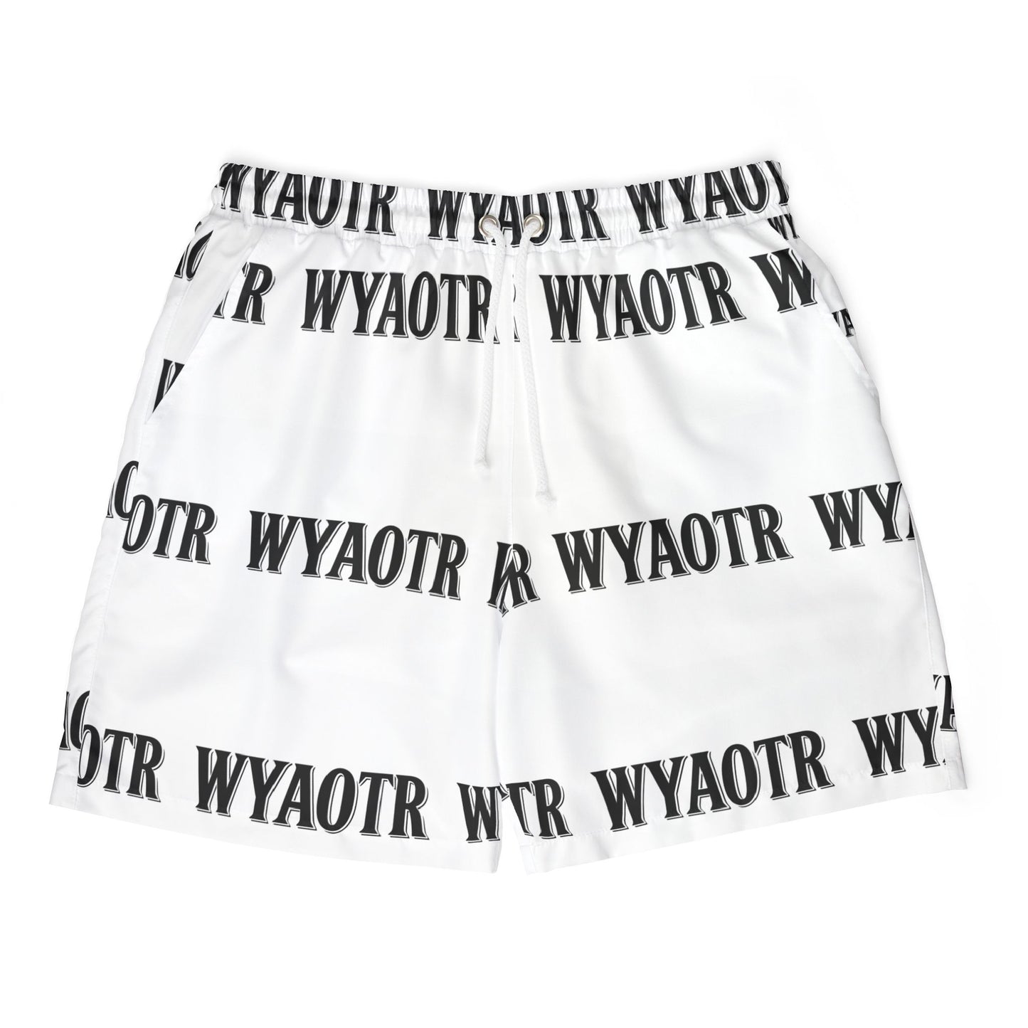 WYAOTR Unisex Swim Shorts (AOP)  “For the drips between the hauls.”