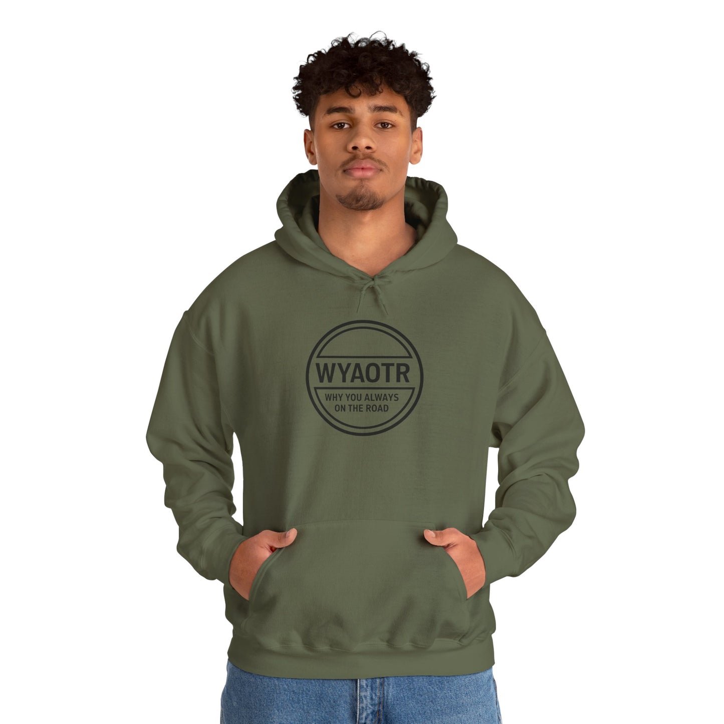 WYAOTR Circle Logo Hoodie  🧥 “Warmth for the road. Identity for the grind.”