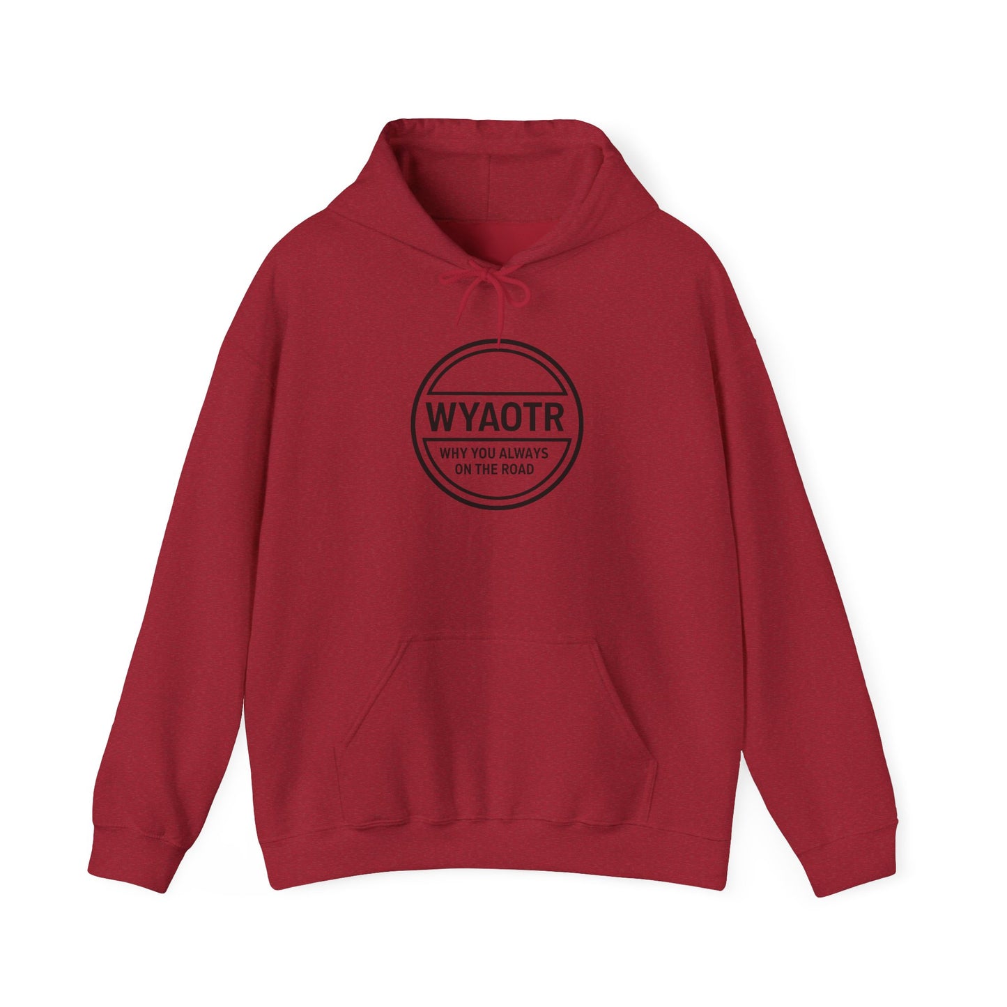 WYAOTR Circle Logo Hoodie  🧥 “Warmth for the road. Identity for the grind.”