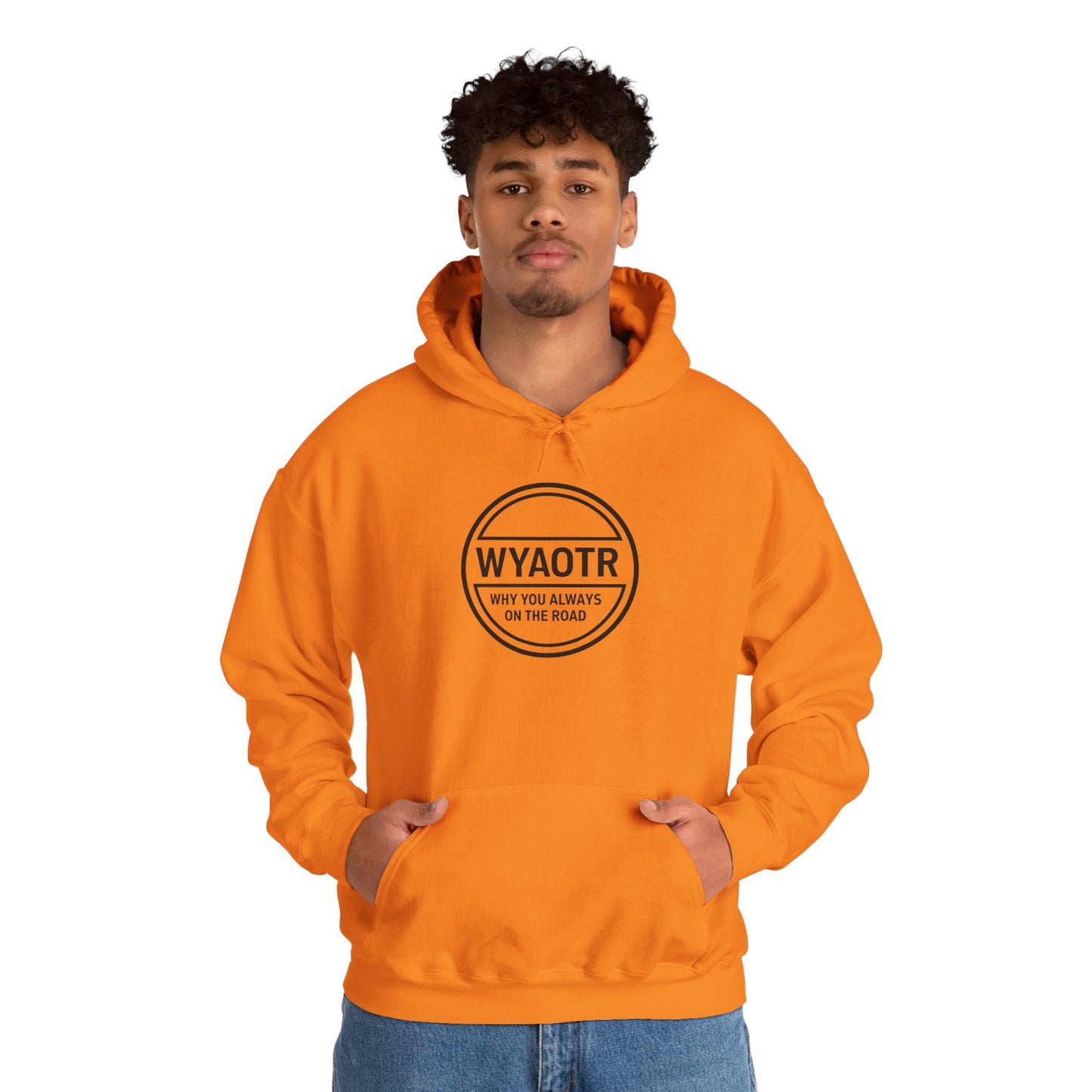 WYAOTR Circle Logo Hoodie  🧥 “Warmth for the road. Identity for the grind.”