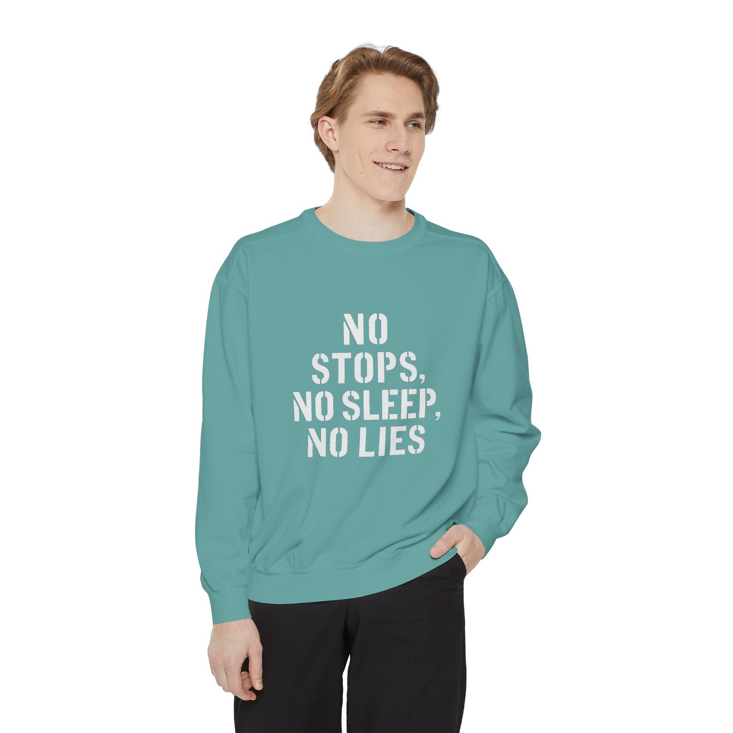 No Stops, No Sleep, No Lies – WYAOTR Crewneck  🗣 “We don’t rest. We don’t fake. We don’t fold.”
