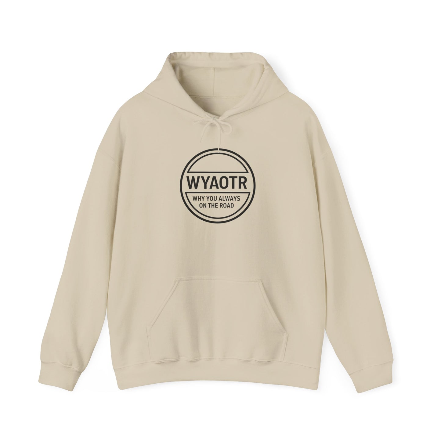 WYAOTR Circle Logo Hoodie  🧥 “Warmth for the road. Identity for the grind.”