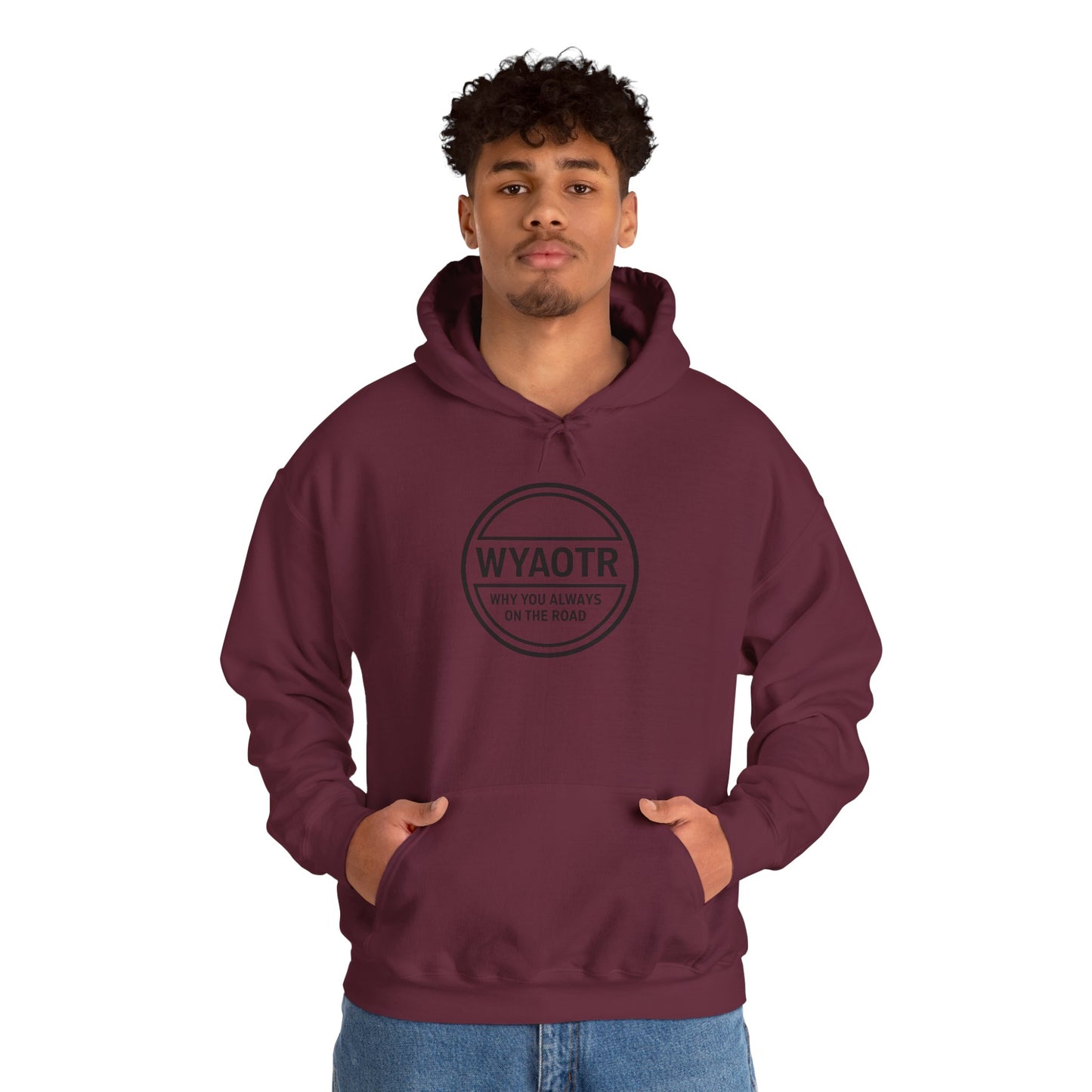 WYAOTR Circle Logo Hoodie  🧥 “Warmth for the road. Identity for the grind.”