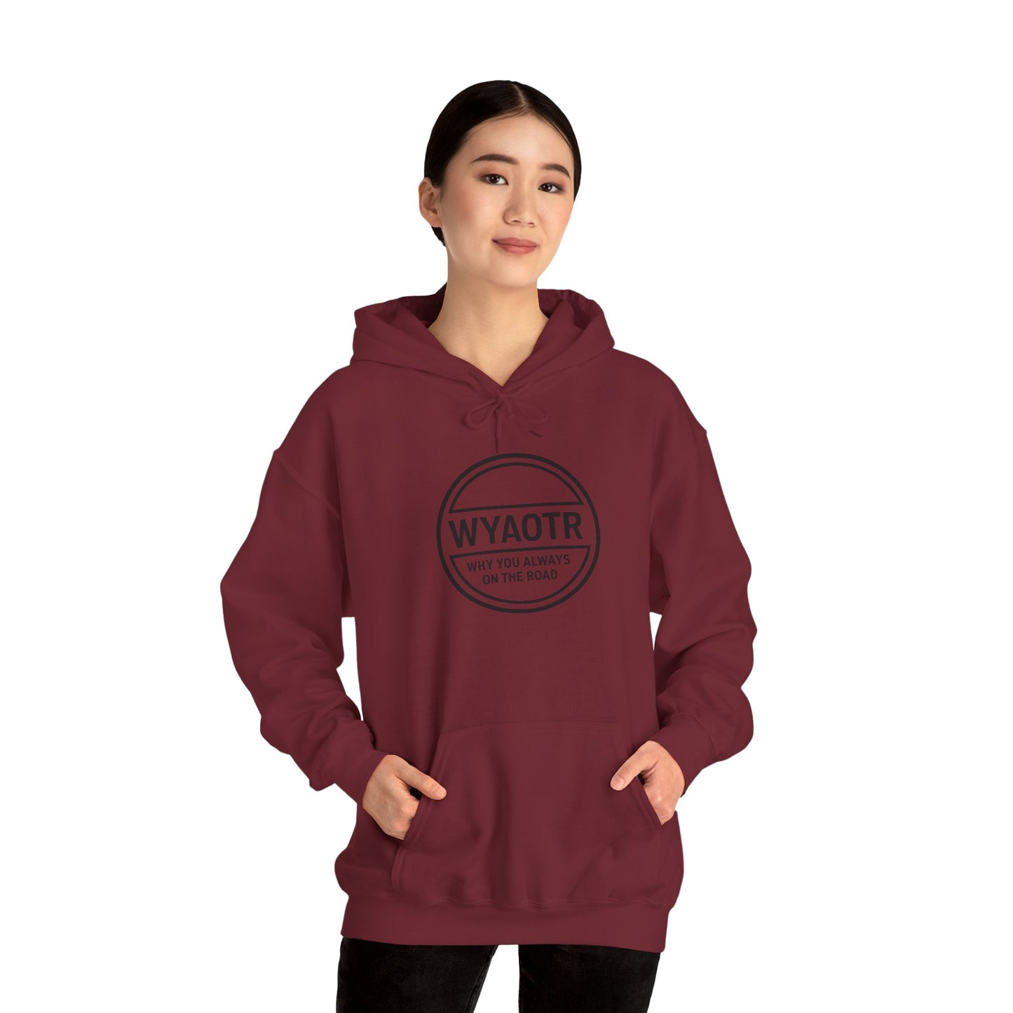 WYAOTR Circle Logo Hoodie  🧥 “Warmth for the road. Identity for the grind.”