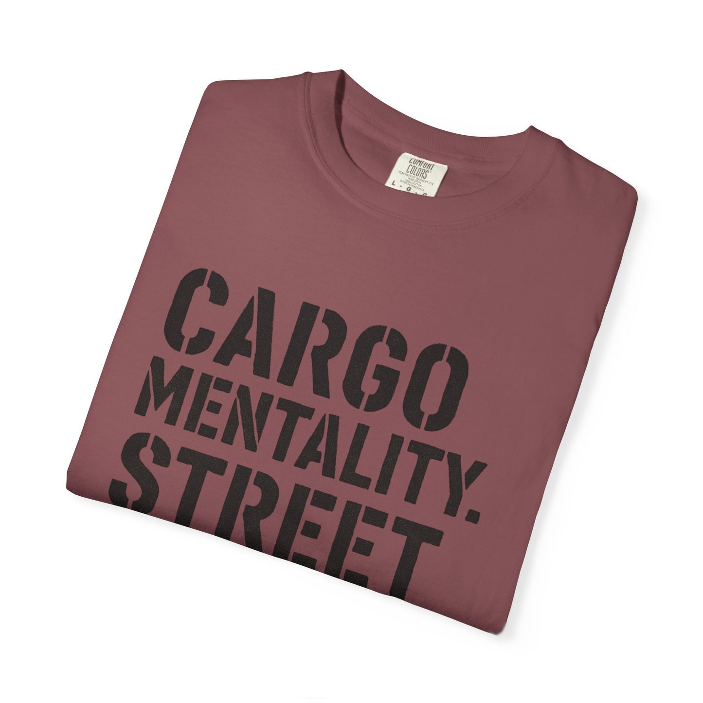 Cargo Mentality. Street Formula. Tee – by WYAOTR  💬 “Built different. Thought deeper. Hustled harder.”